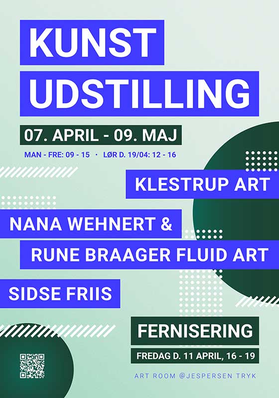 Pontoppidan Art Exhibition at Jespersen Tryk, Copenhagen — July 2 to August 22, 2025