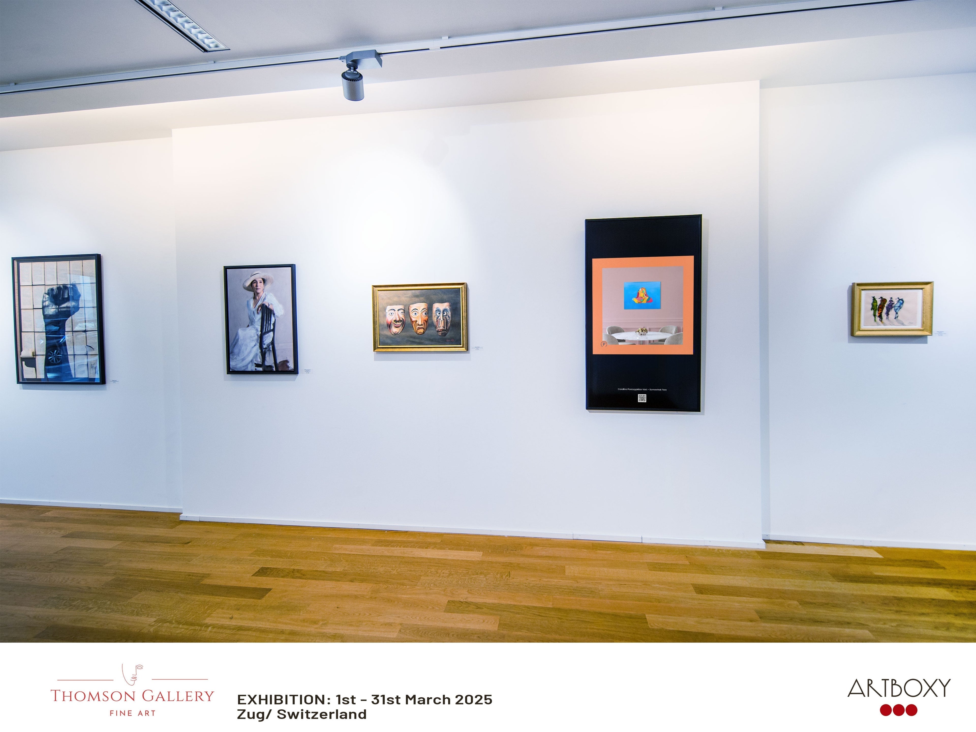 March 2025: Somewhat Free Exhibited Digitally at Thomson Gallery, Zug