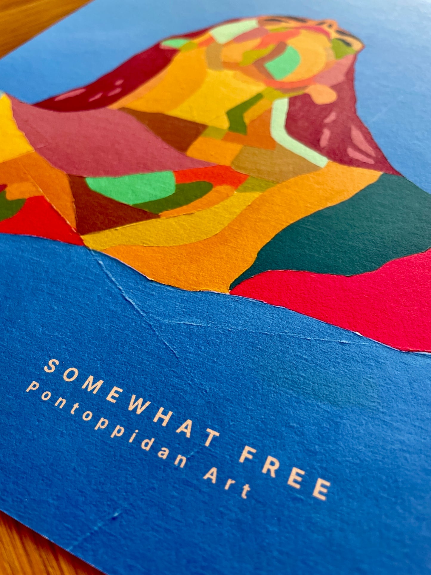 Somewhat Free - Giclée print 30x40 cm