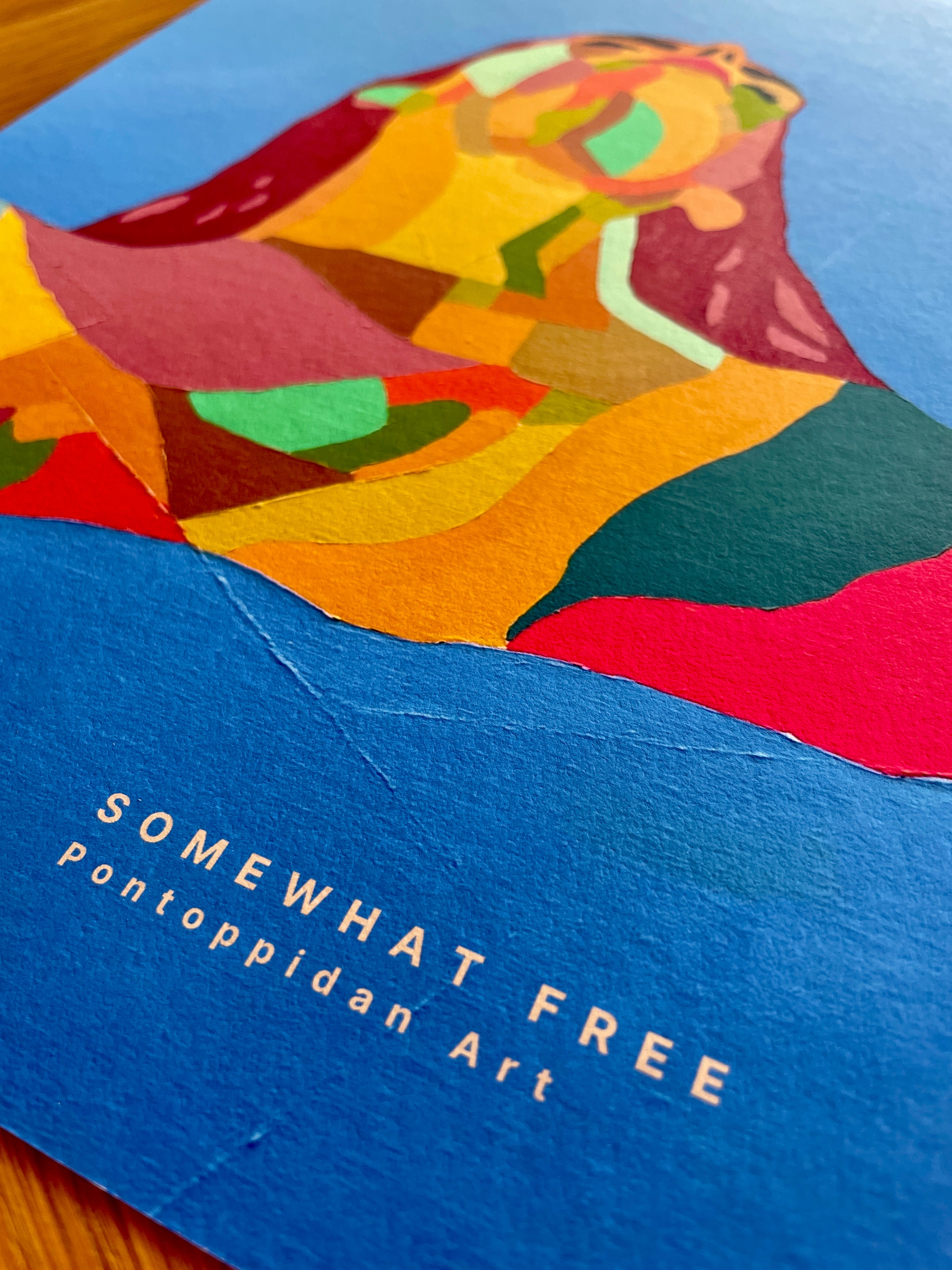 Somewhat Free - Limited edition giclée 30x40 cm