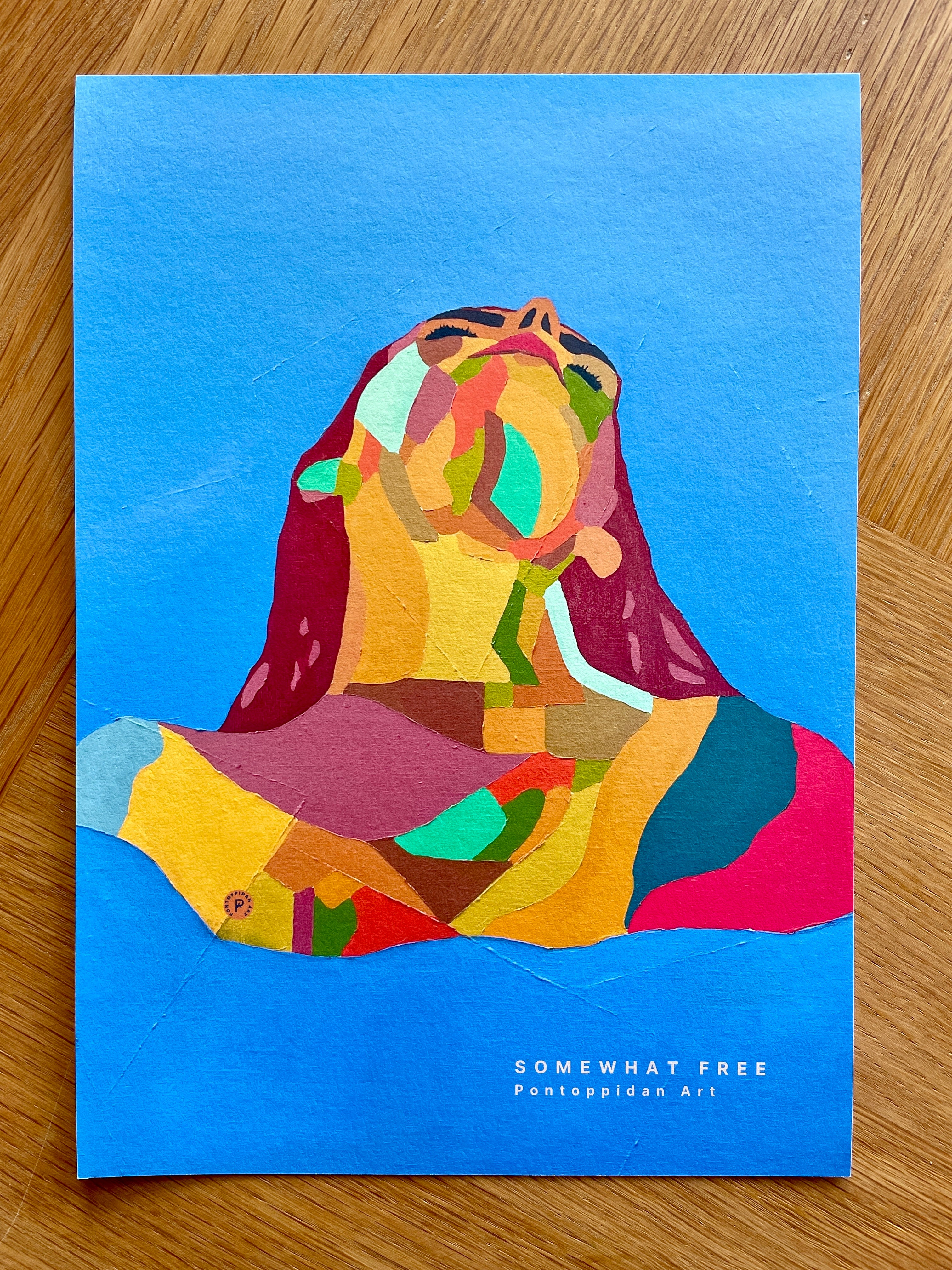 Somewhat Free - Limited edition giclée 30x40 cm