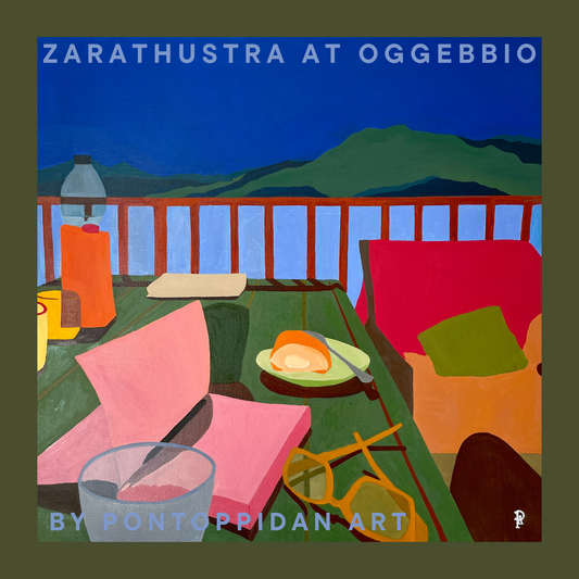 Zarathustra at Oggebbio - Plakat