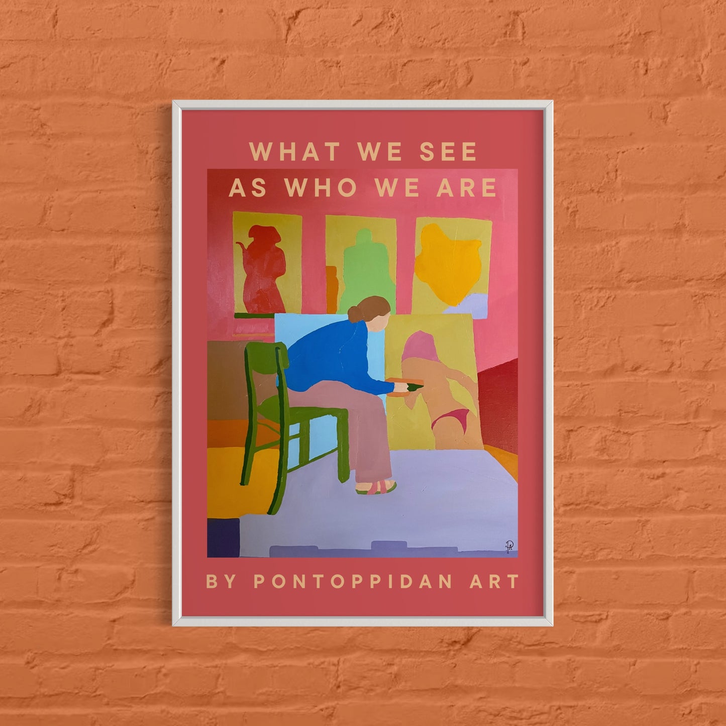 What We See as Who We Are - Plakat