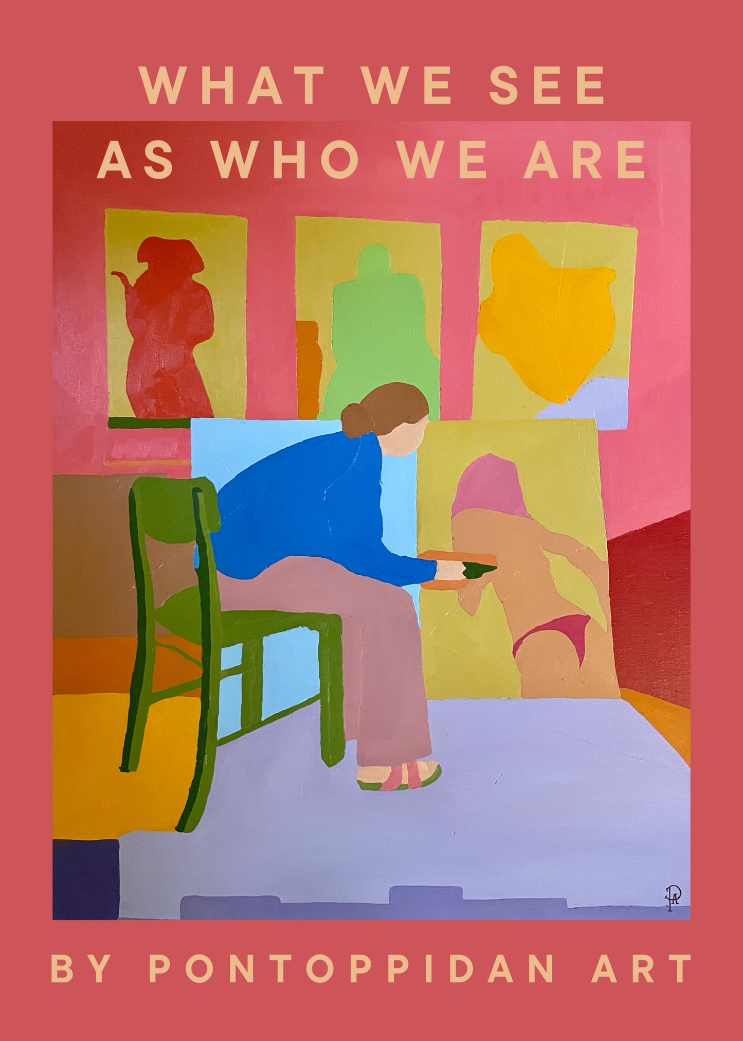 What We See as Who We Are - Plakat