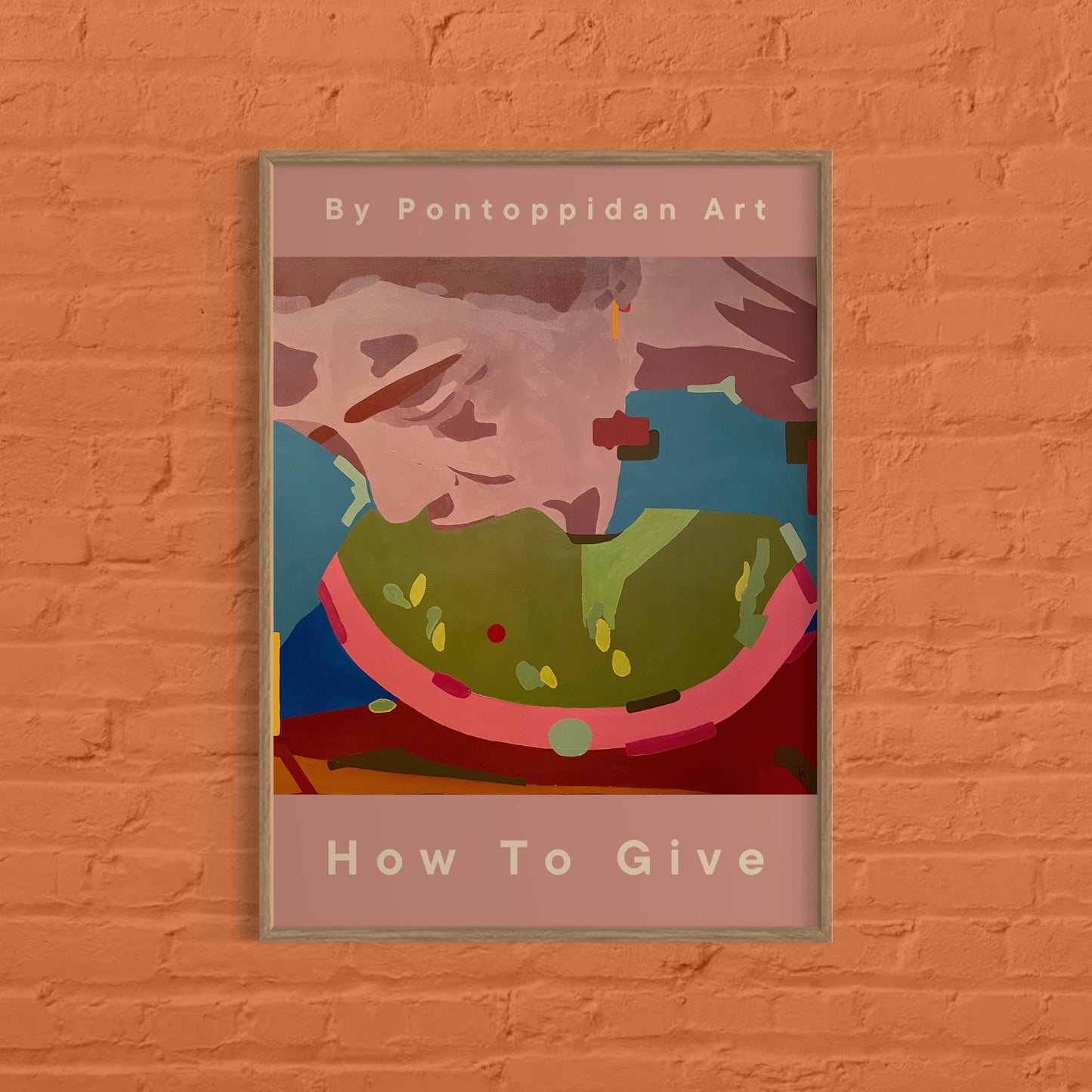 How to Give - Plakat