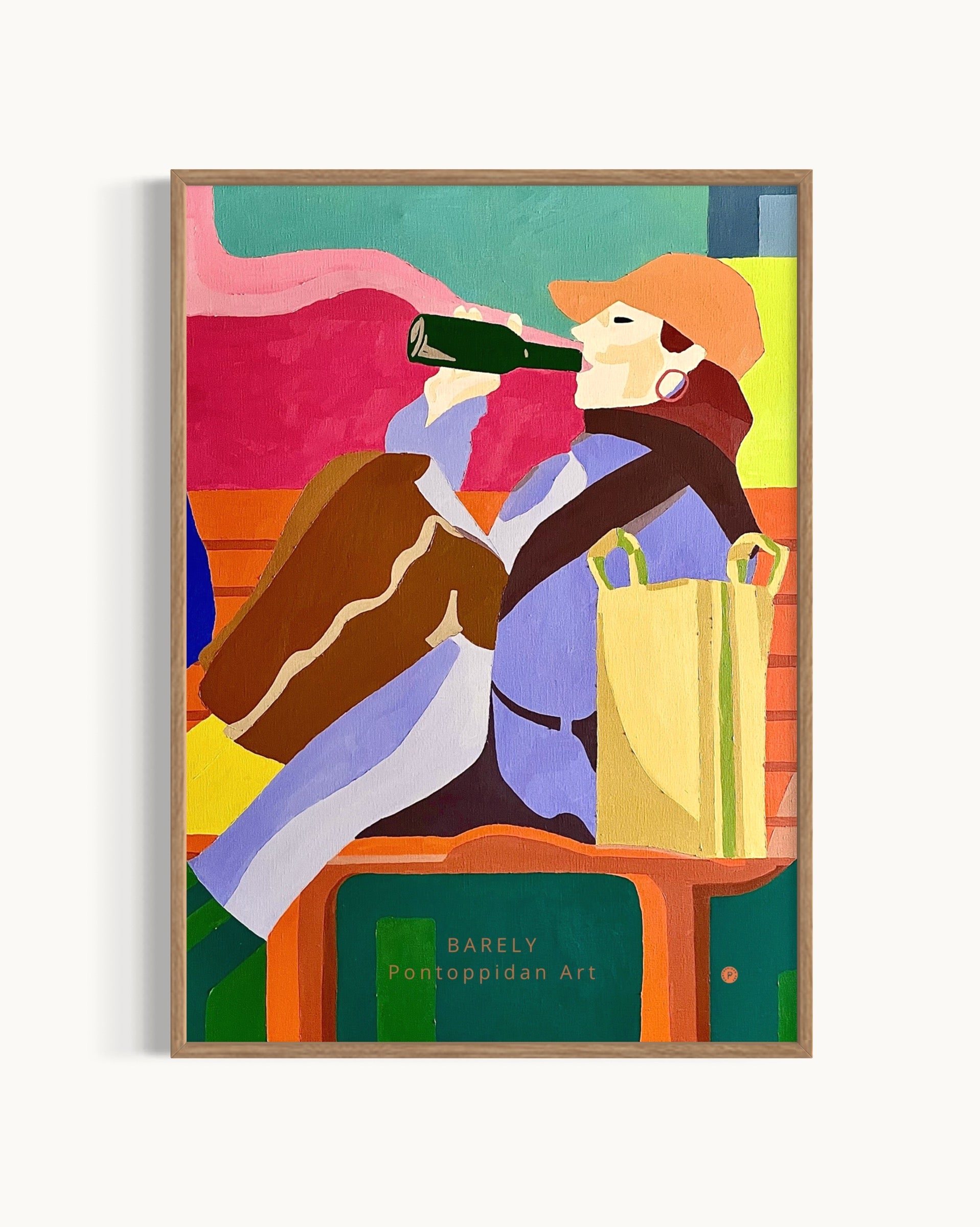 Barely — Limited edition kunsttryk