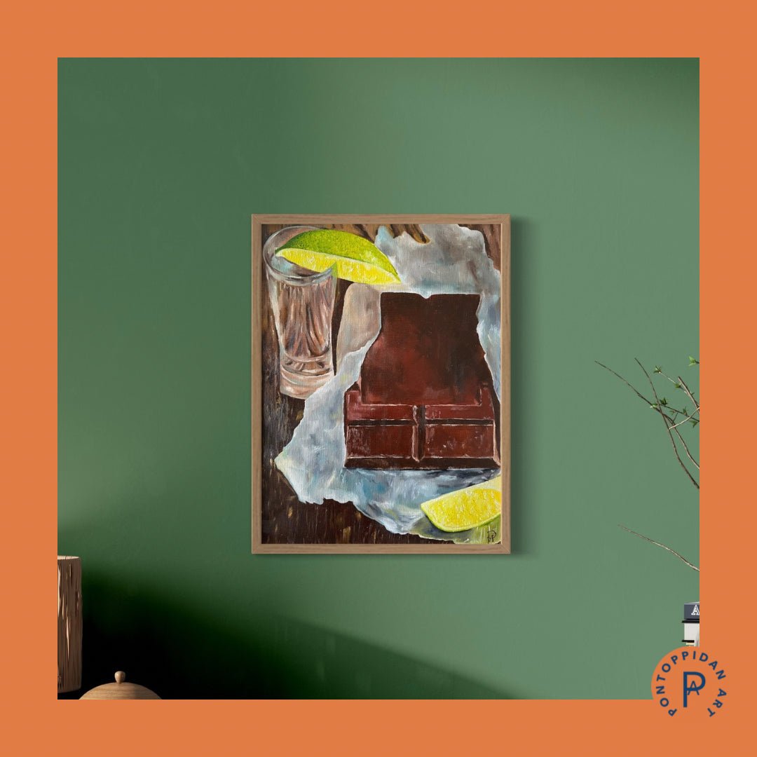 Chocolate & Tequila - Original - PONTOPPIDAN ART