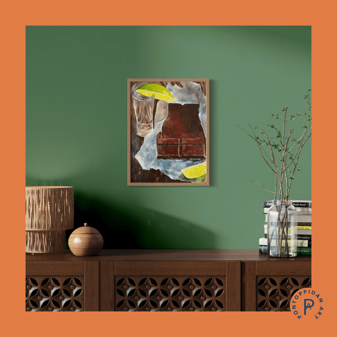 Chocolate & Tequila - Original - PONTOPPIDAN ART