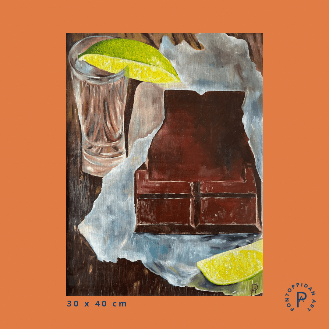 Chocolate & Tequila - Original - PONTOPPIDAN ART