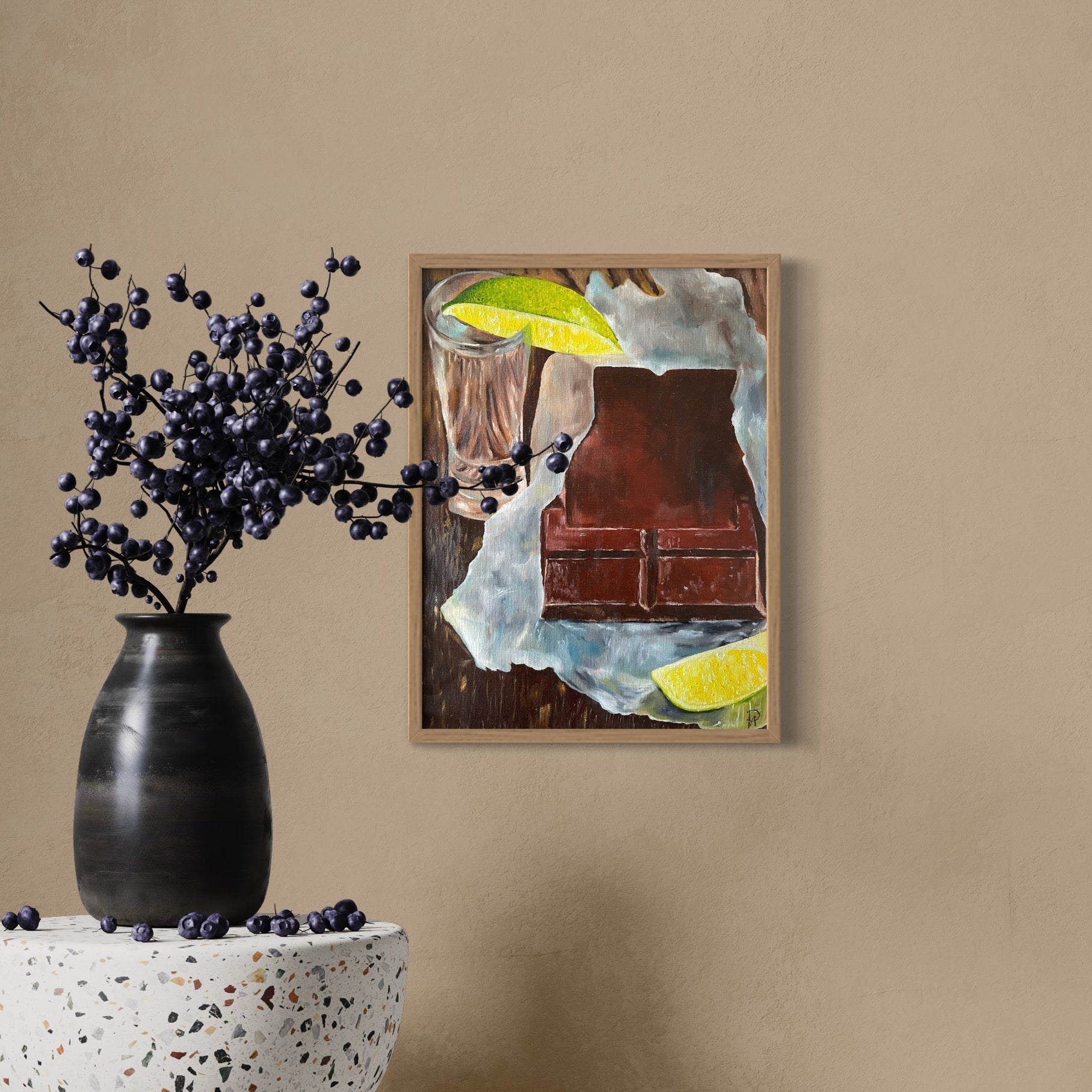 Chocolate & Tequila - Original - PONTOPPIDAN ART