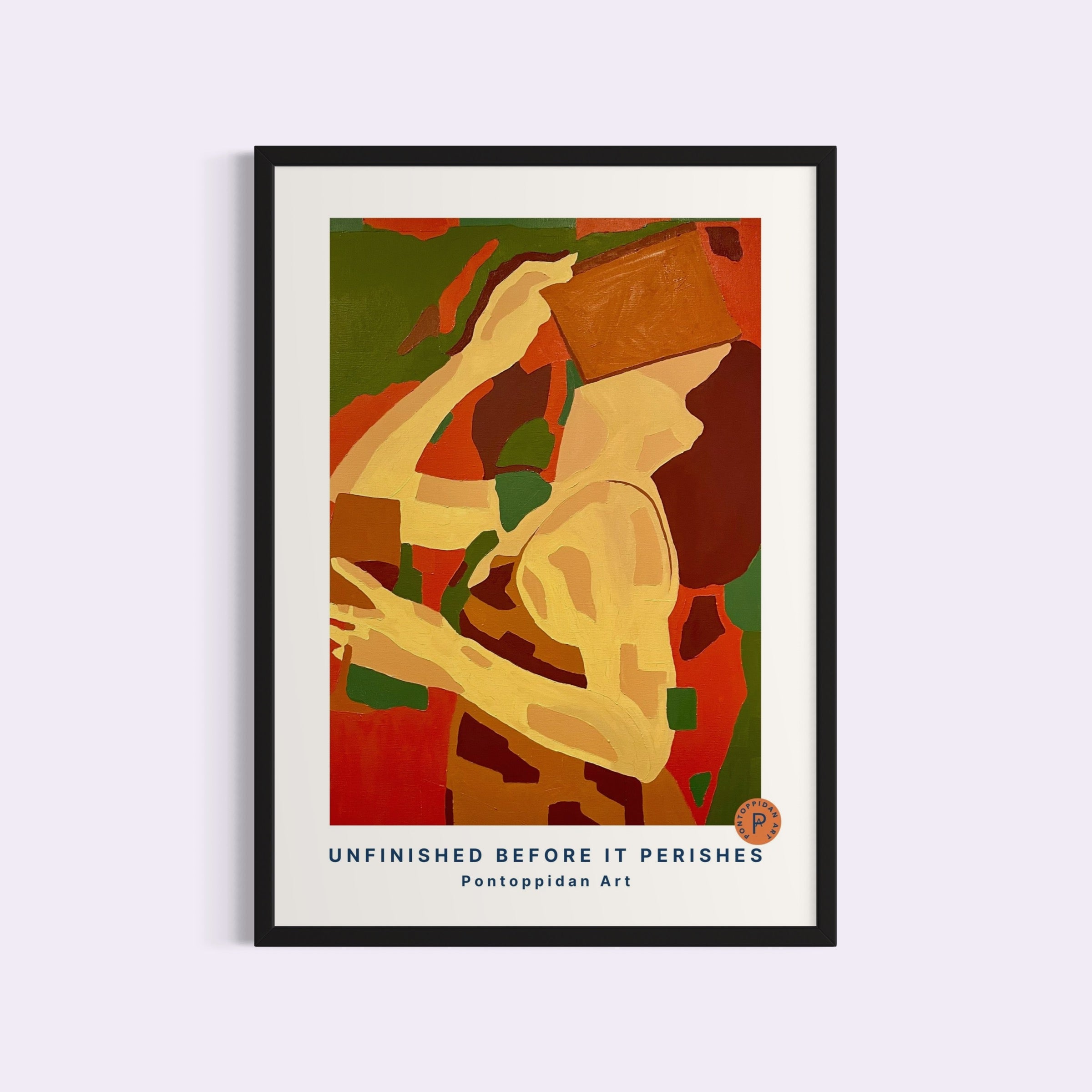 Unfinished before it Perishes - Plakat