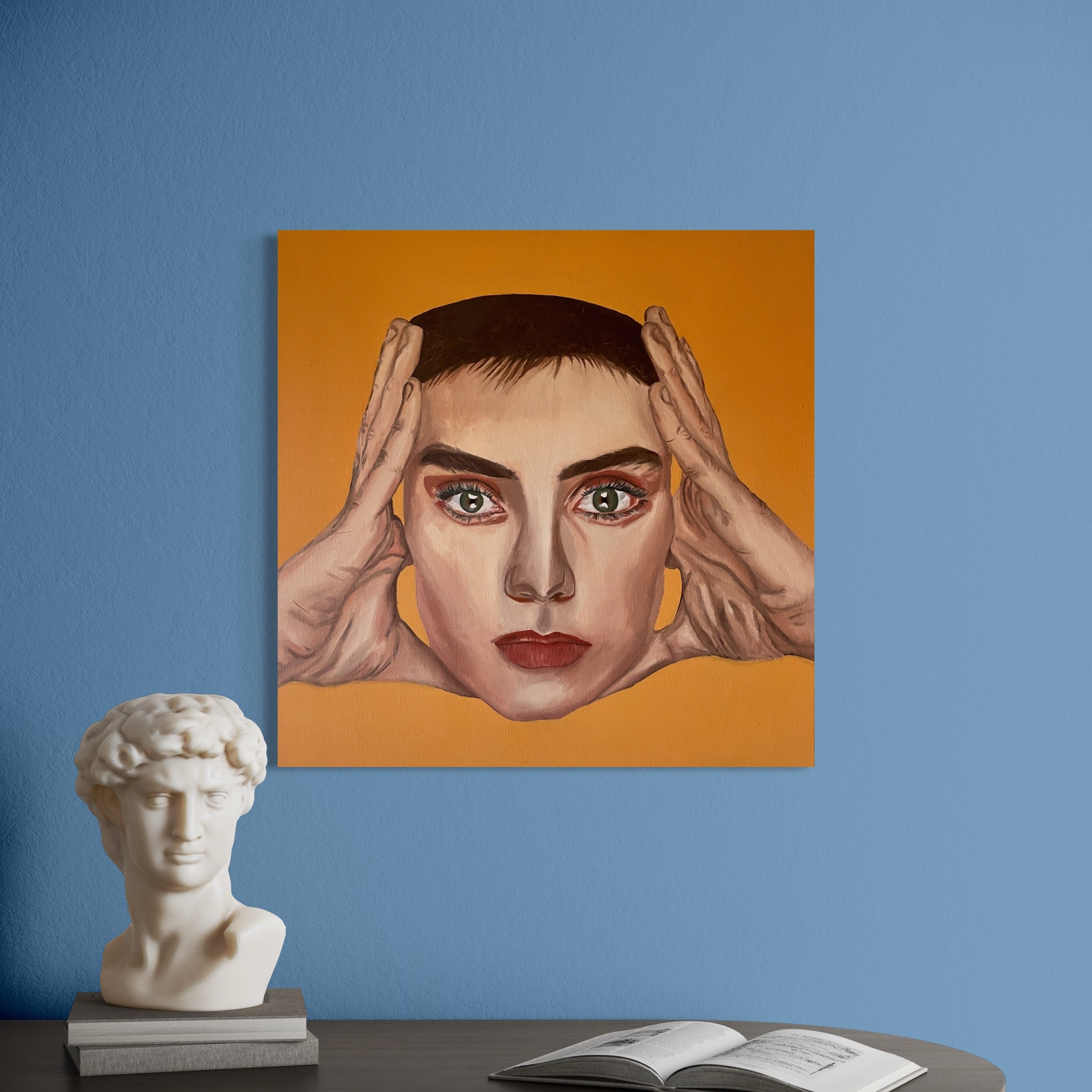 Future Horizon - Unikt værk 60x60 cm