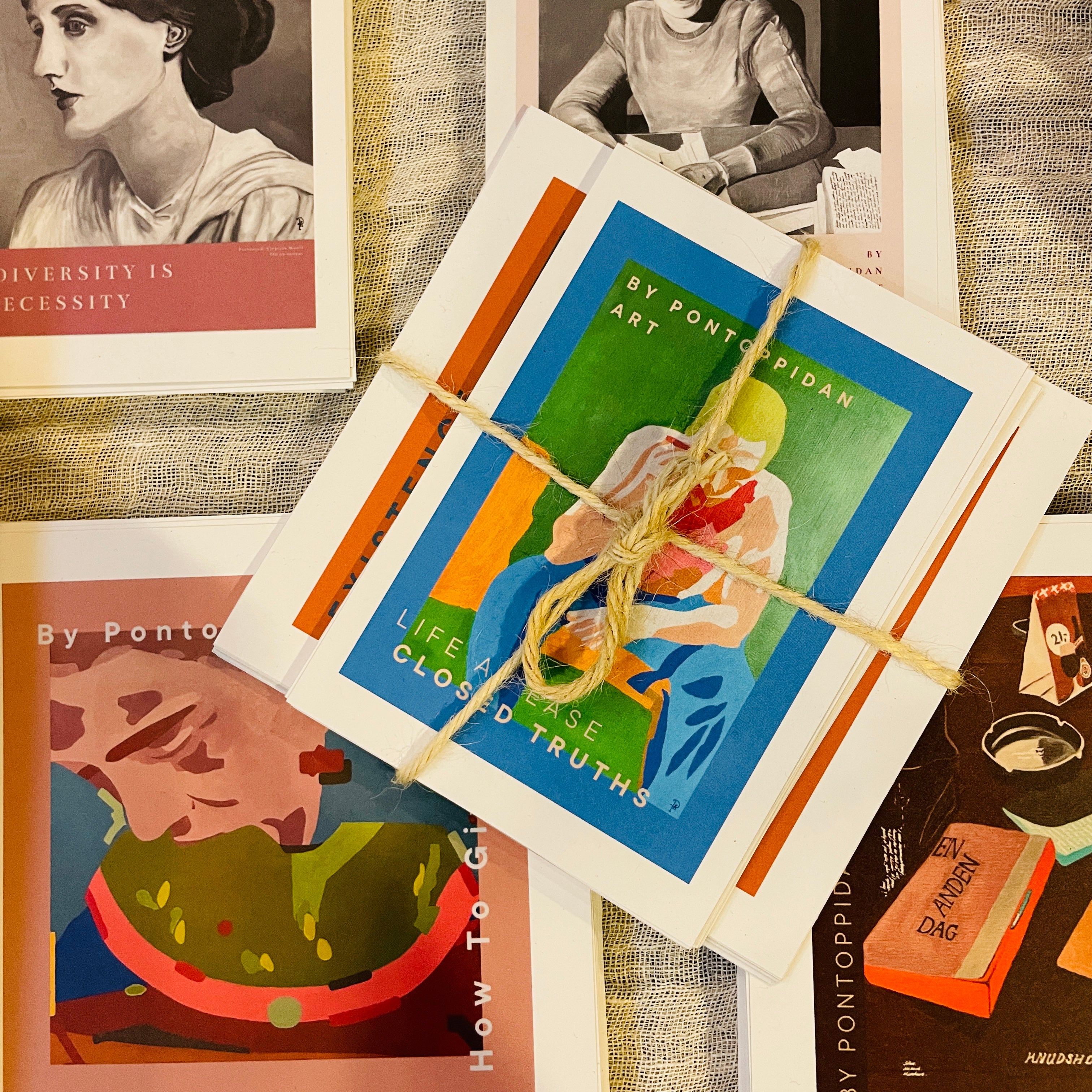 Kunstkort — din tanke, dit valg