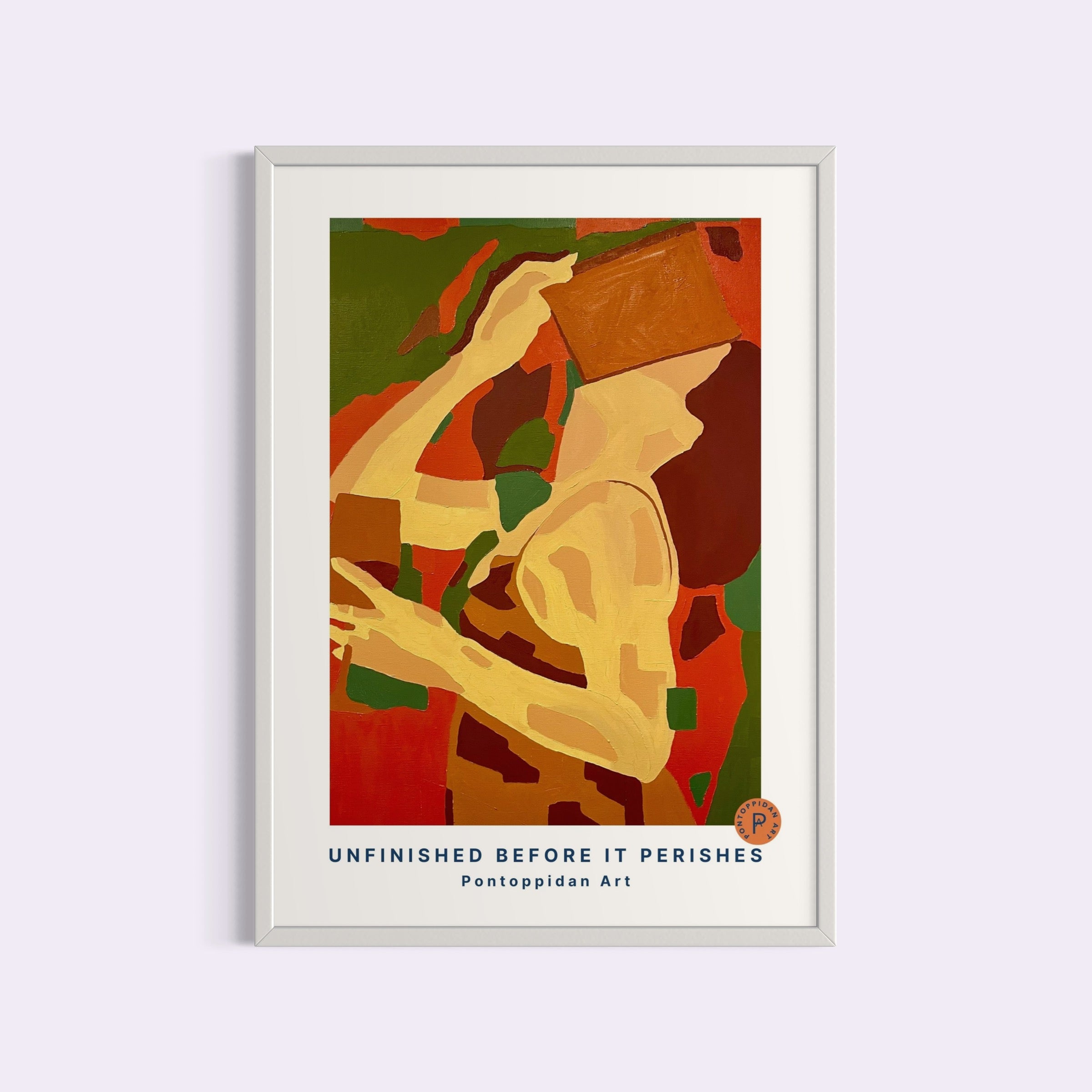 Unfinished before it Perishes - Plakat