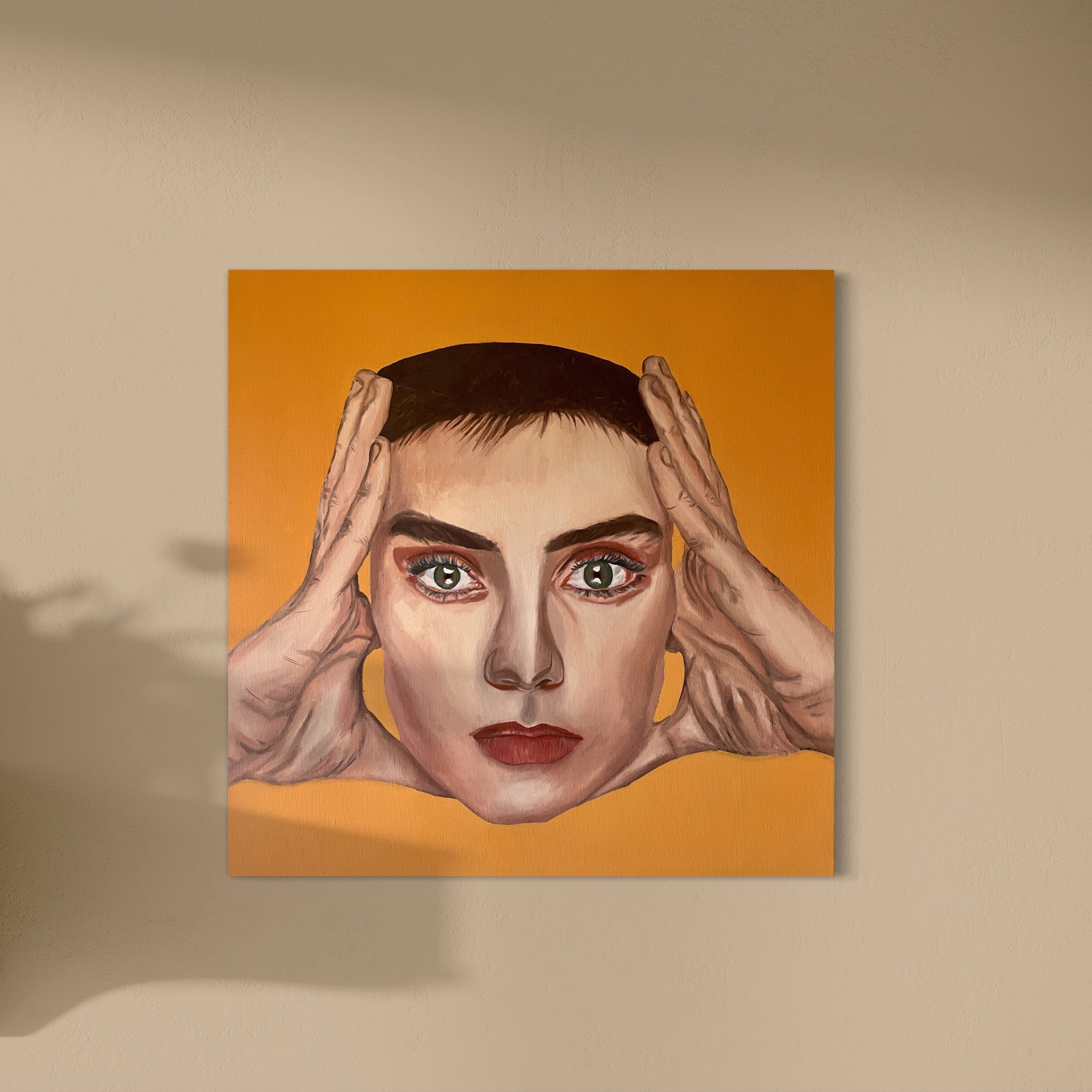 Future Horizon - Unikt værk 60x60 cm