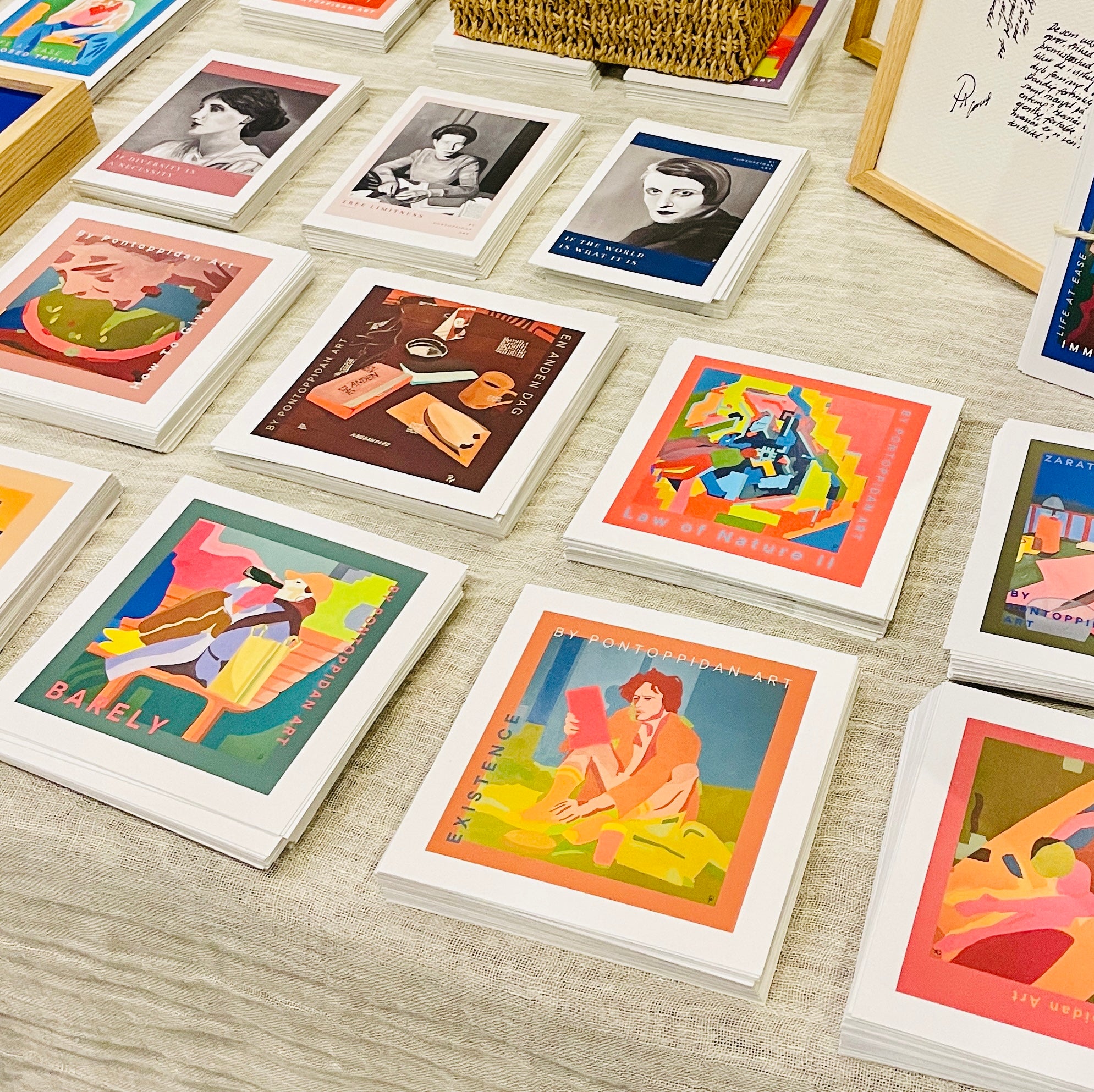 Kunstkort — din tanke, dit valg