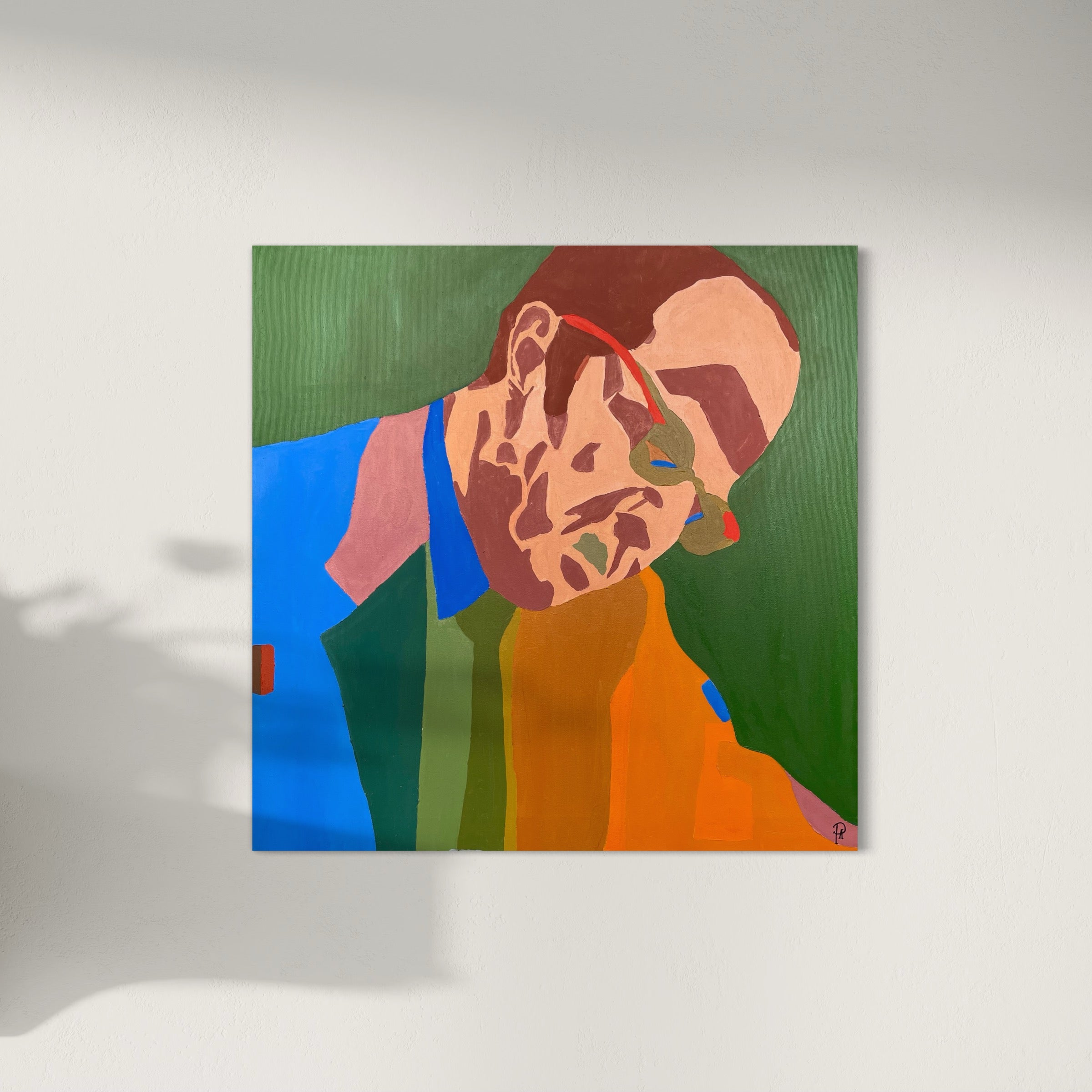 Paradigm It - Thomas Kuhn - Unikt værk 60x60 cm