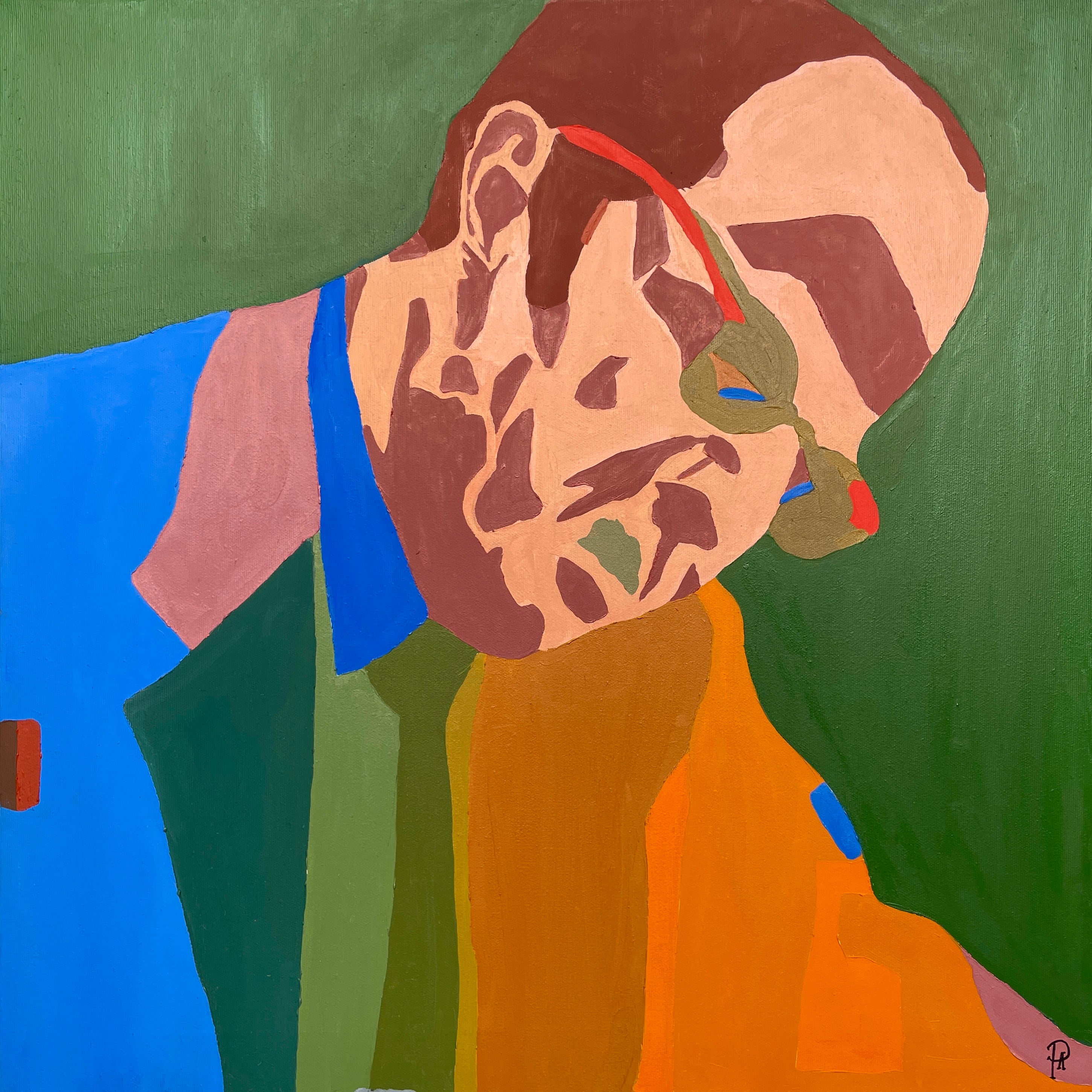 Paradigm It - Thomas Kuhn - Unikt værk 60x60 cm