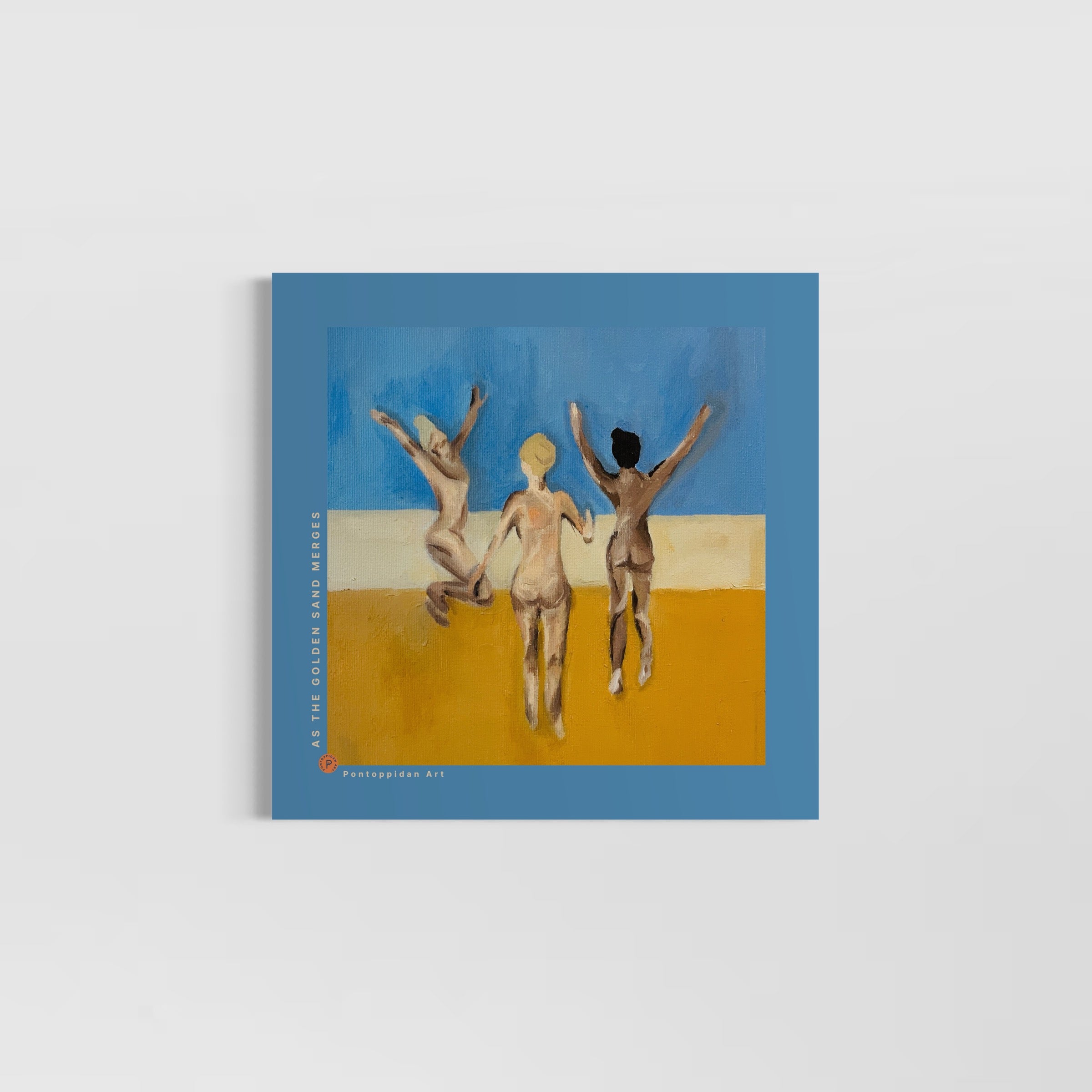 As The Golden Sand Merges - Plakat