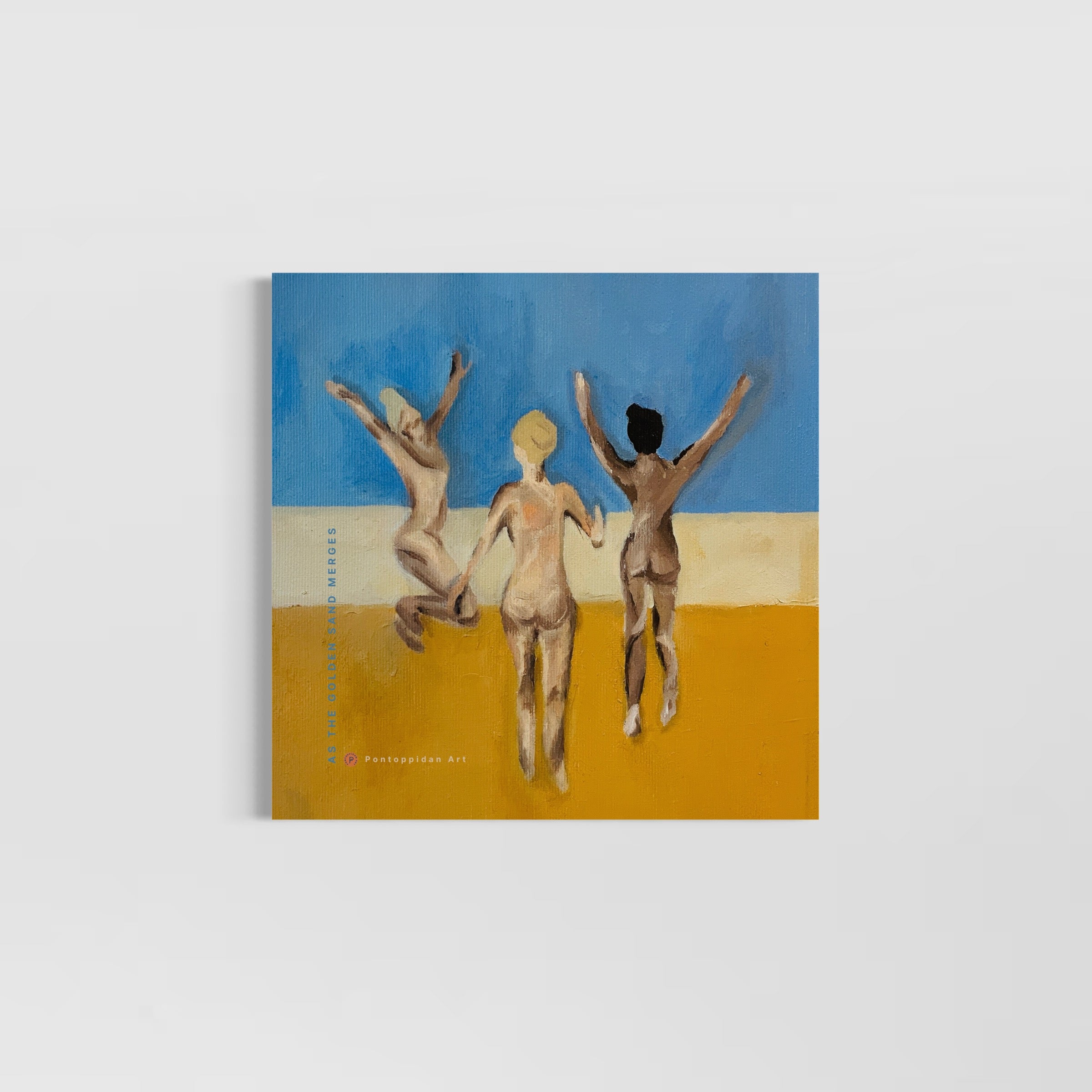 As The Golden Sand Merges - Plakat