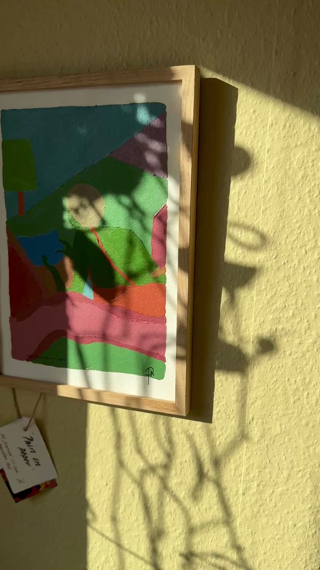 Pain on paper - Unikt værk A4