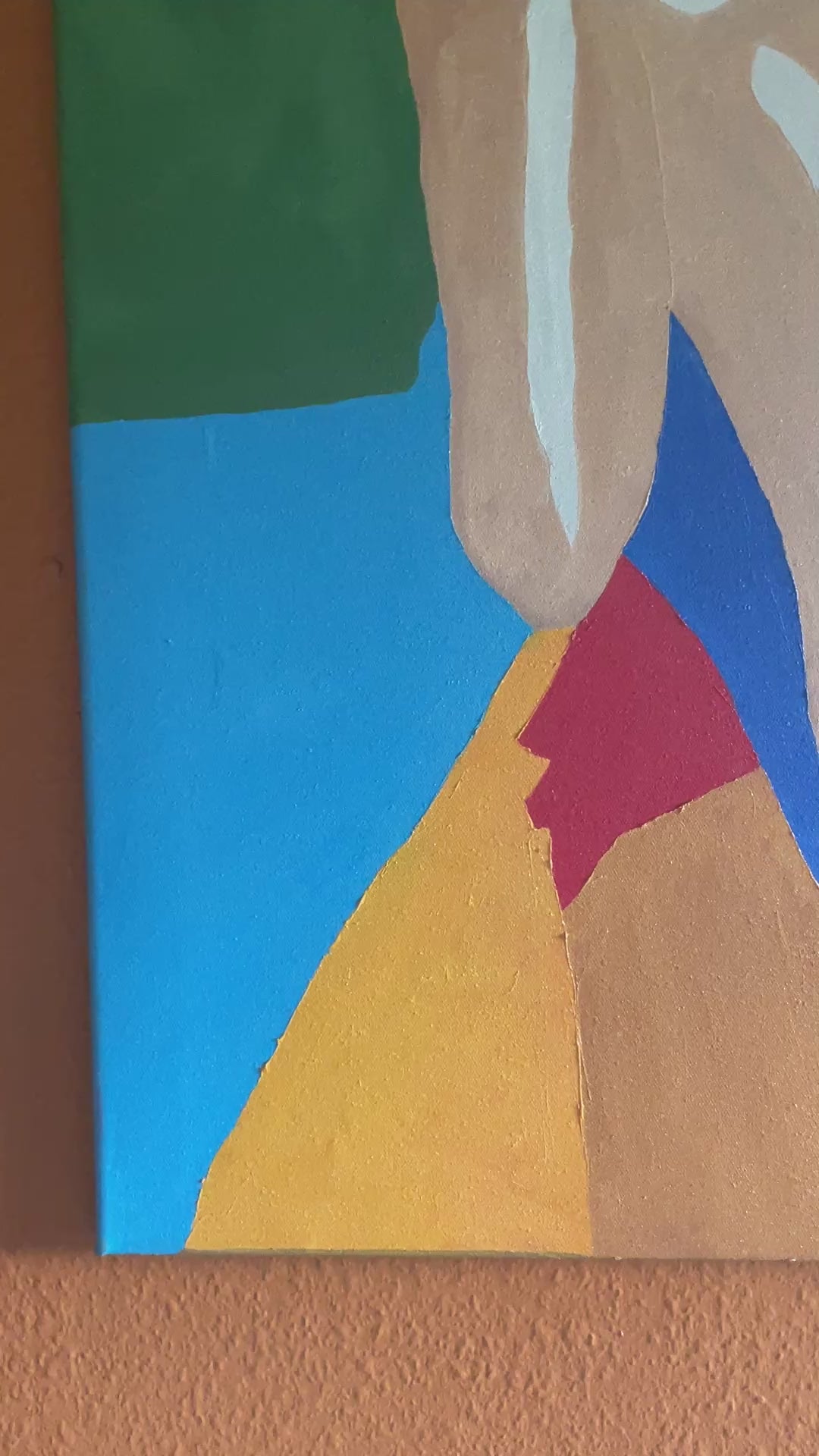 Relief - Unikt værk 70x100 cm