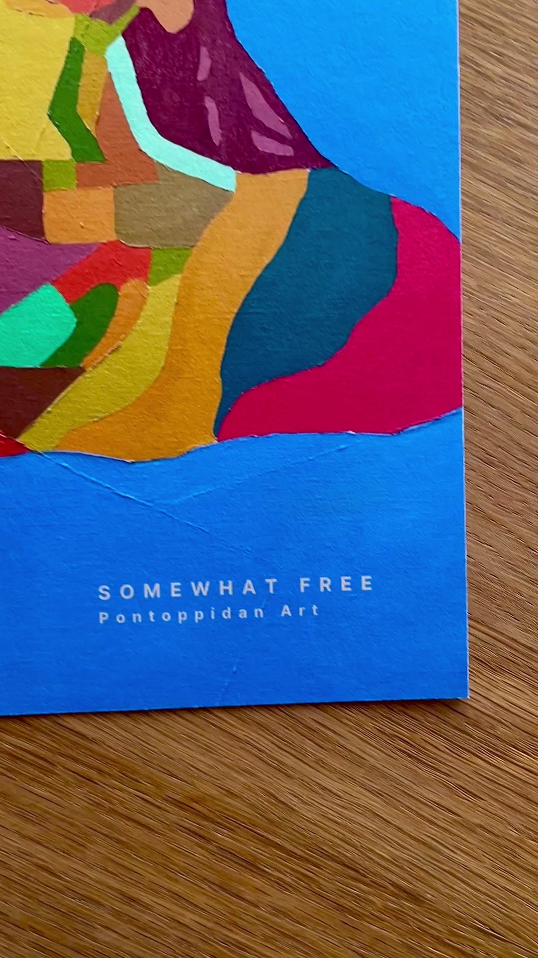 Somewhat Free - Limited edition giclée 30x40 cm