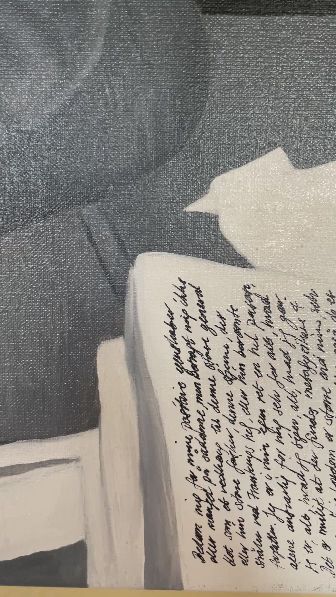 Free Limits - Unikt værk - Simone de Beauvoir 70x90 cm