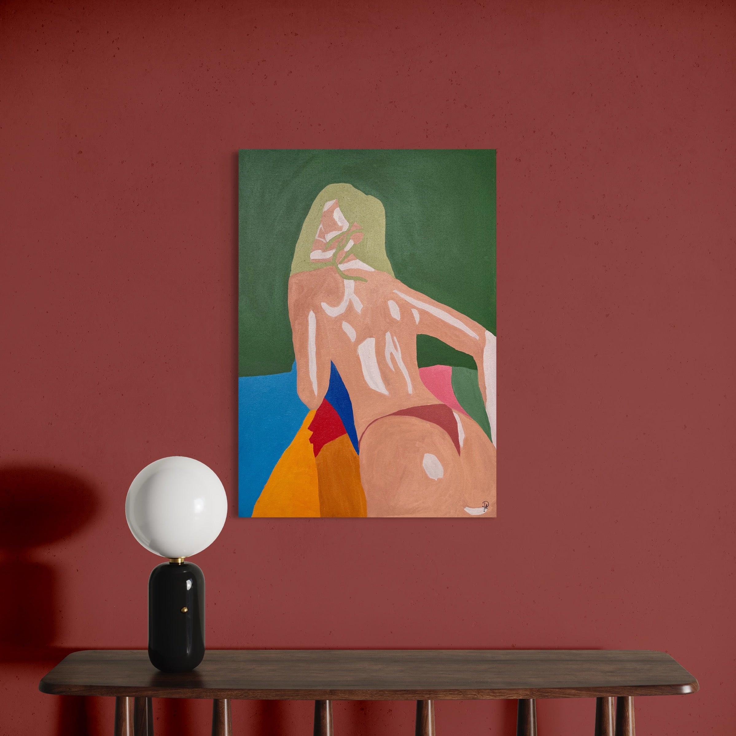 Relief - Unikt værk 70x100 cm