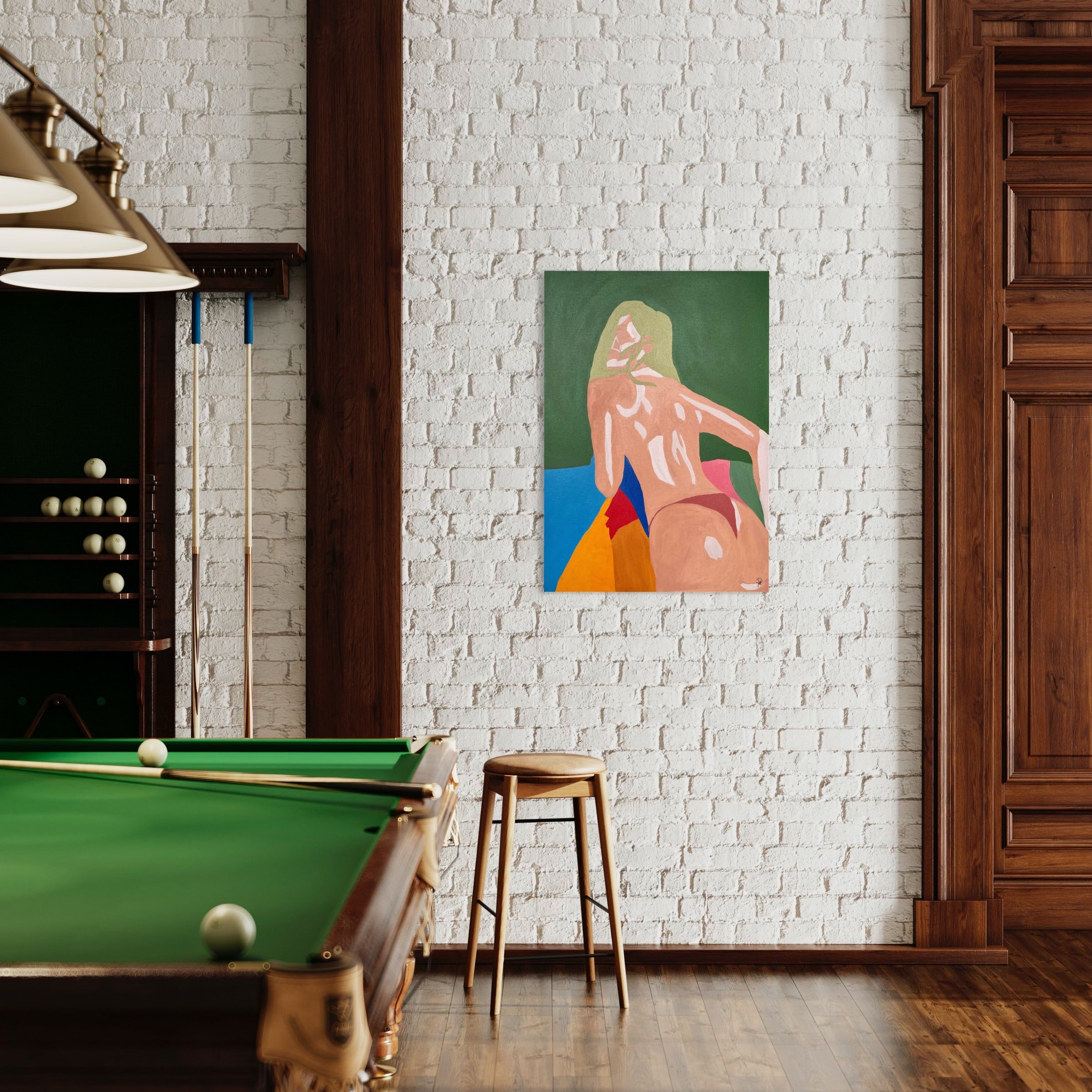 Relief - Unikt værk 70x100 cm