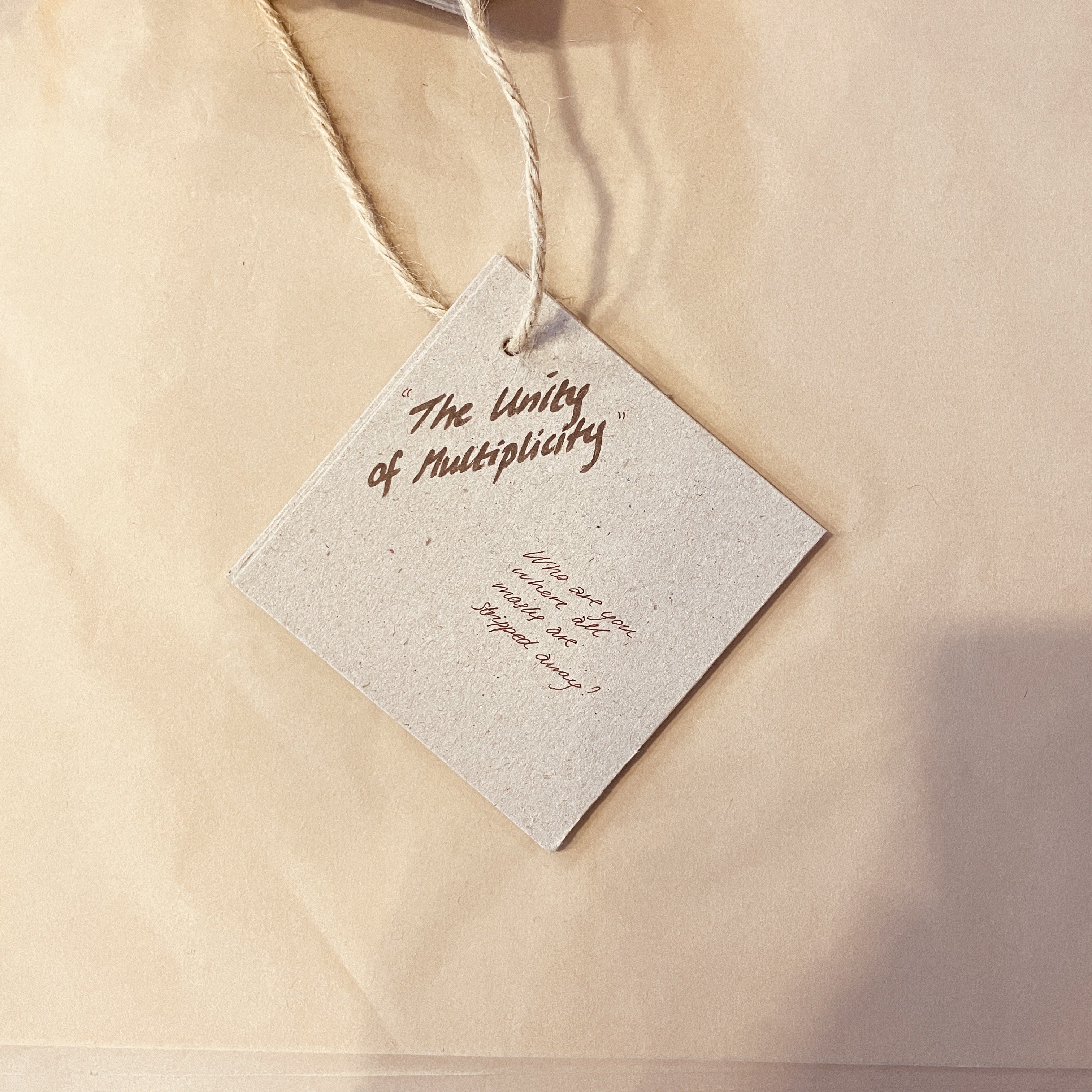 The Unity of Multiplicity - Unikt værk á 5 stk. 20x30 cm