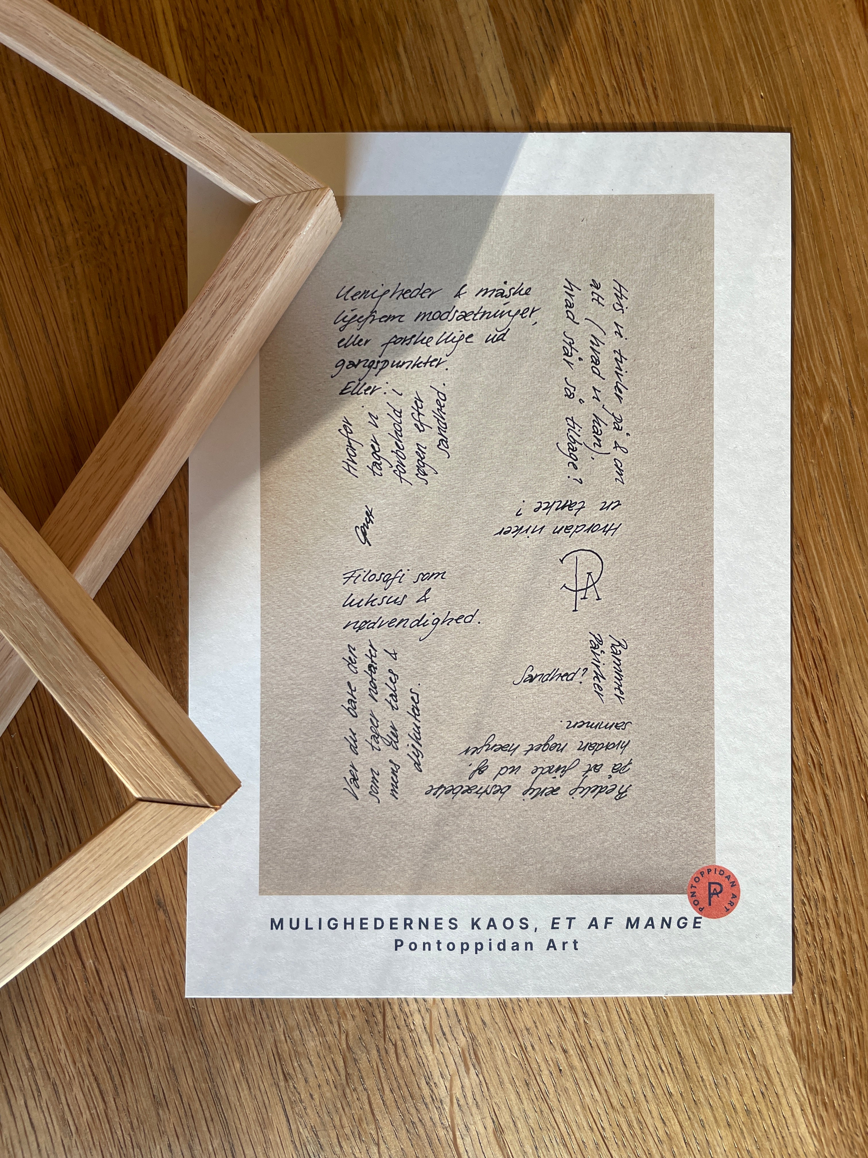 SLET Uenigheder & måske - Limited edition kunsttryk