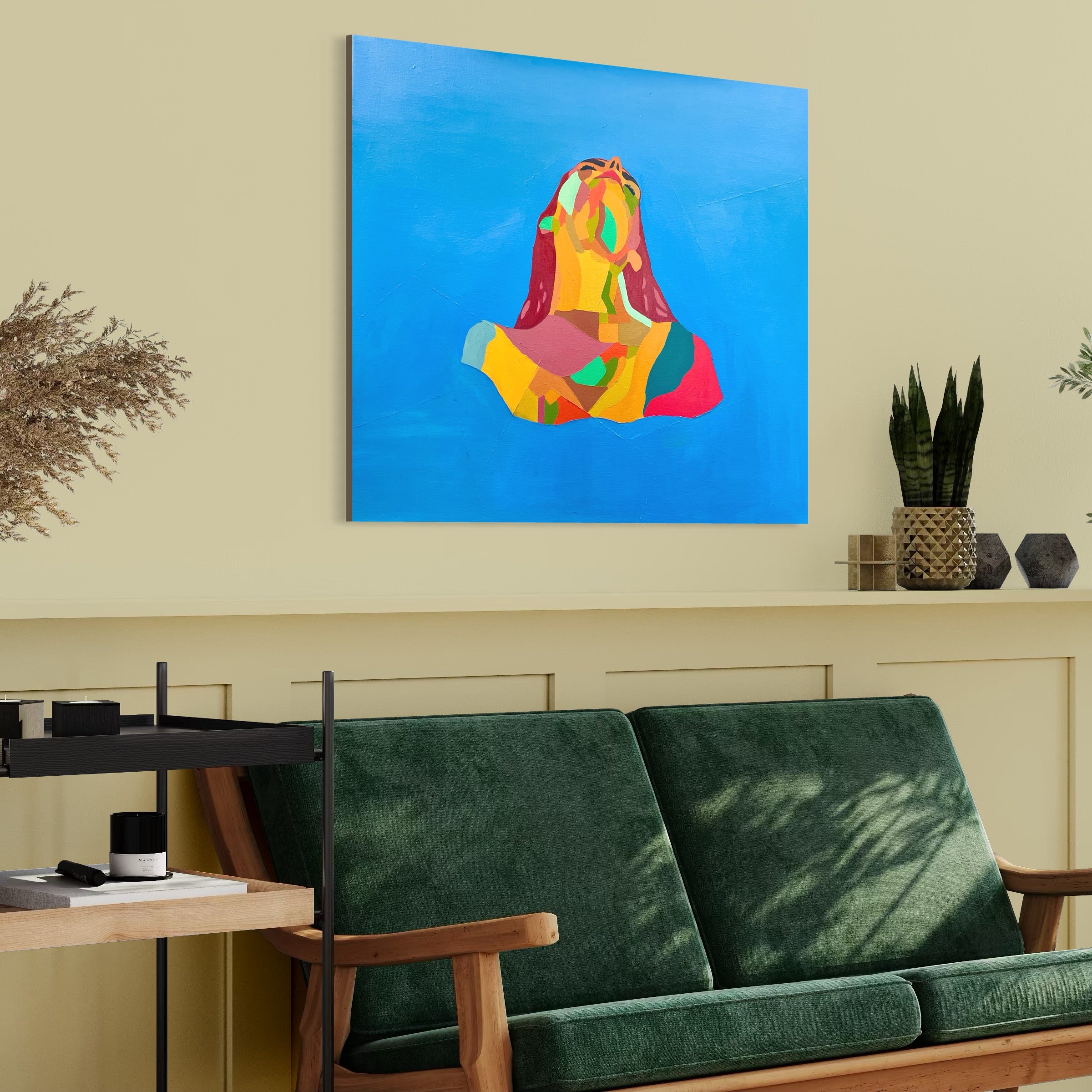 Somewhat Free - Unikt værk 70x90 cm