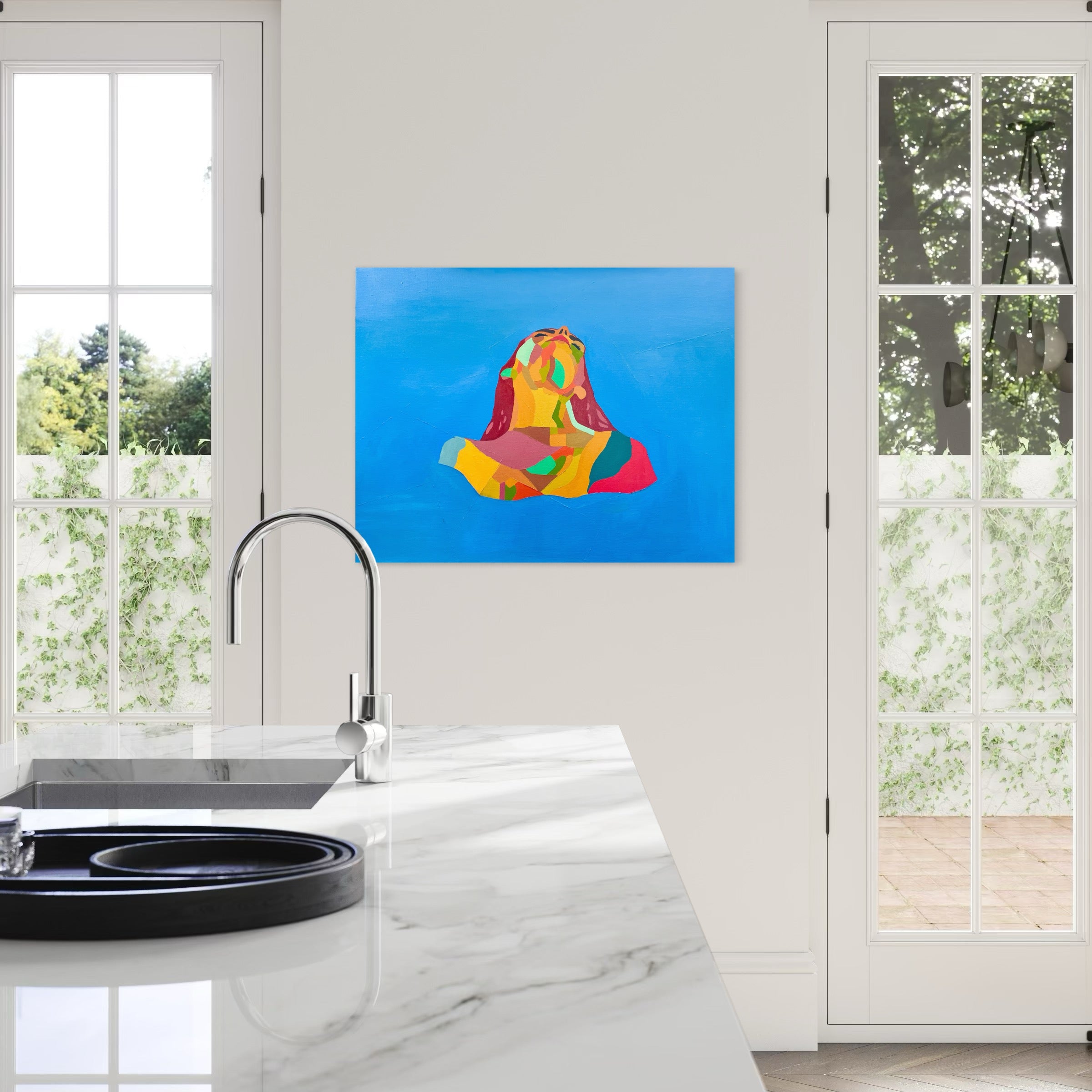 Somewhat Free - Unikt værk 70x90 cm