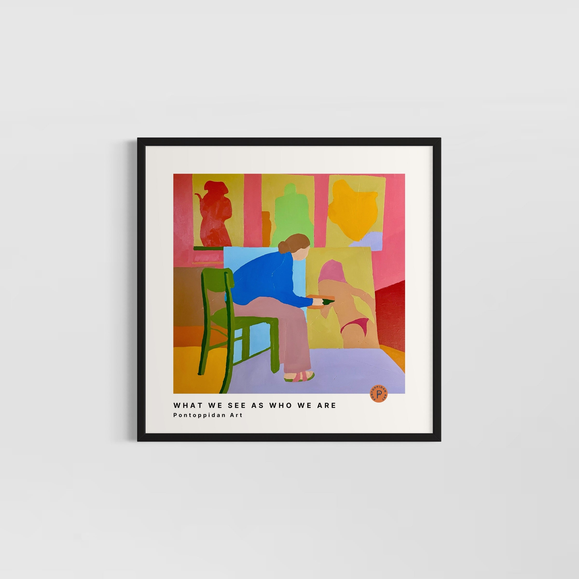 What We See as Who We Are - Plakat