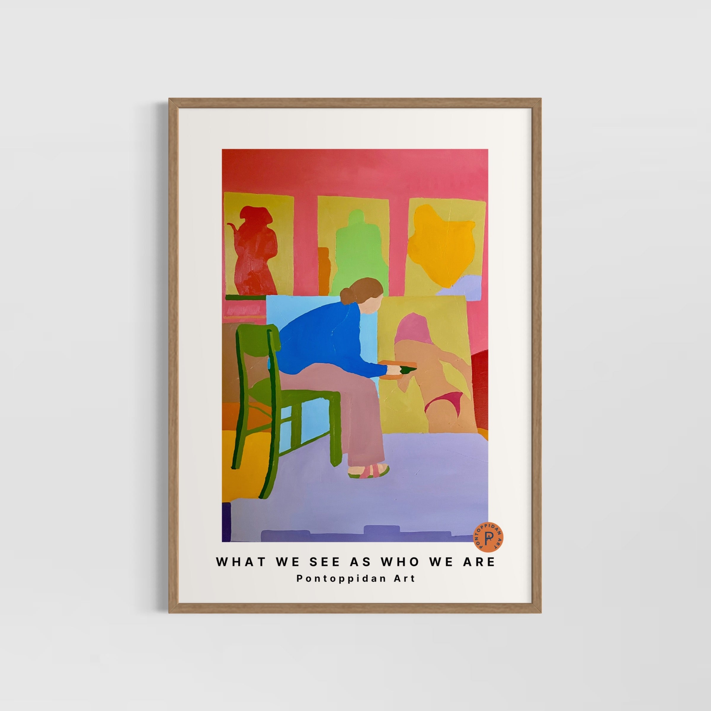 What We See as Who We Are - Plakat