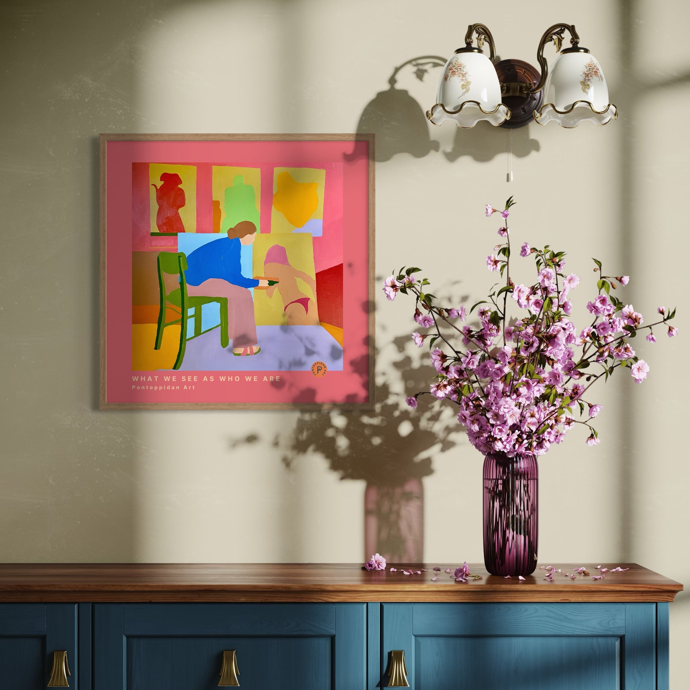 What We See as Who We Are - Plakat