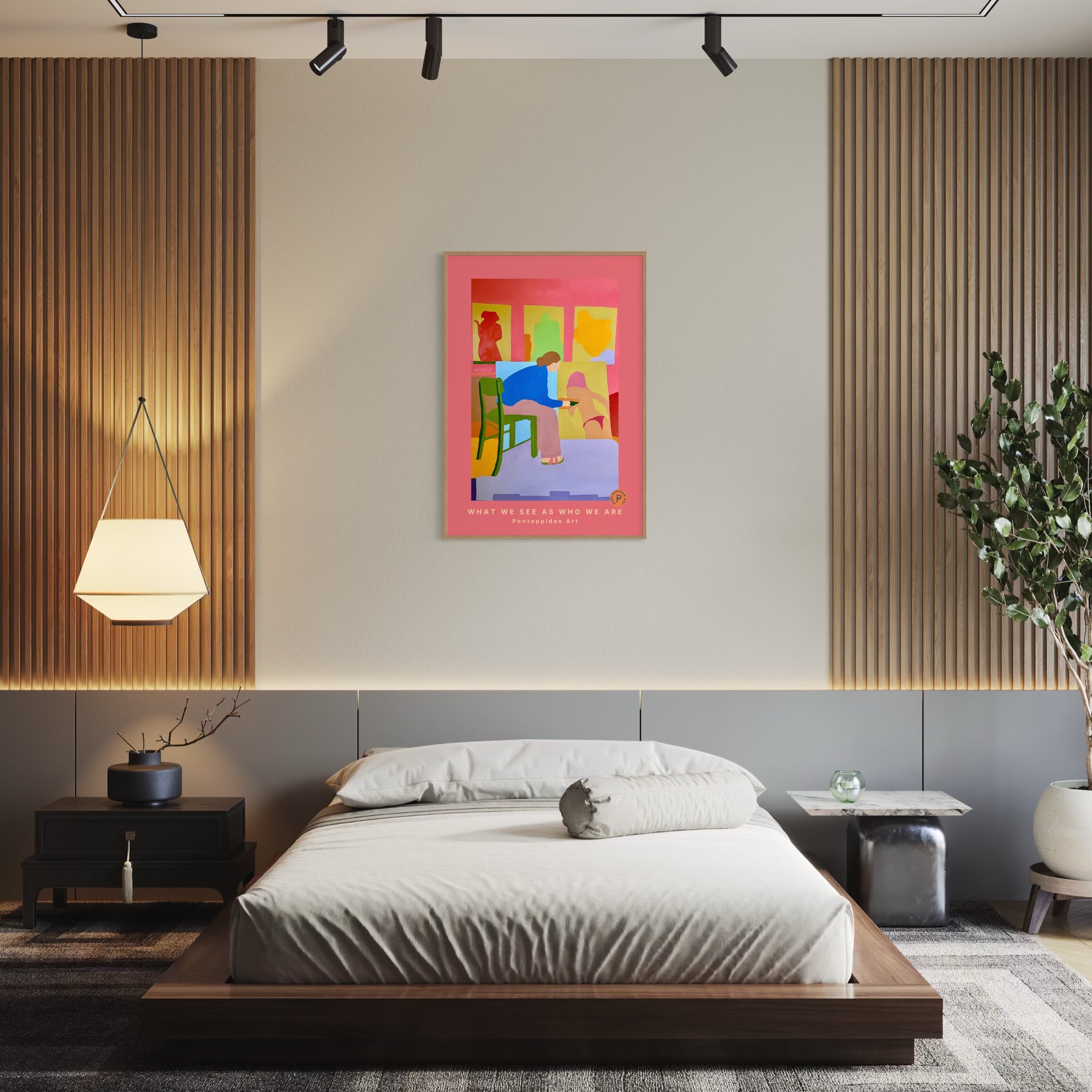 What We See as Who We Are - Plakat