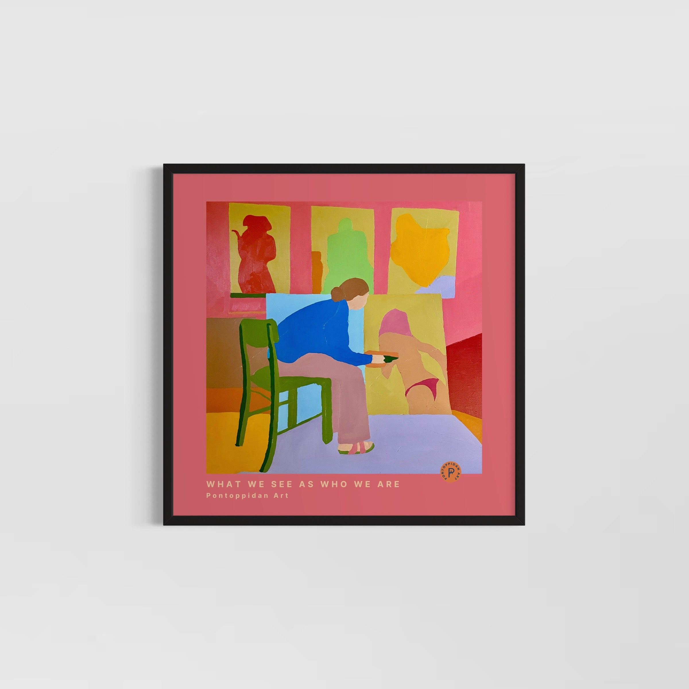 What We See as Who We Are - Plakat