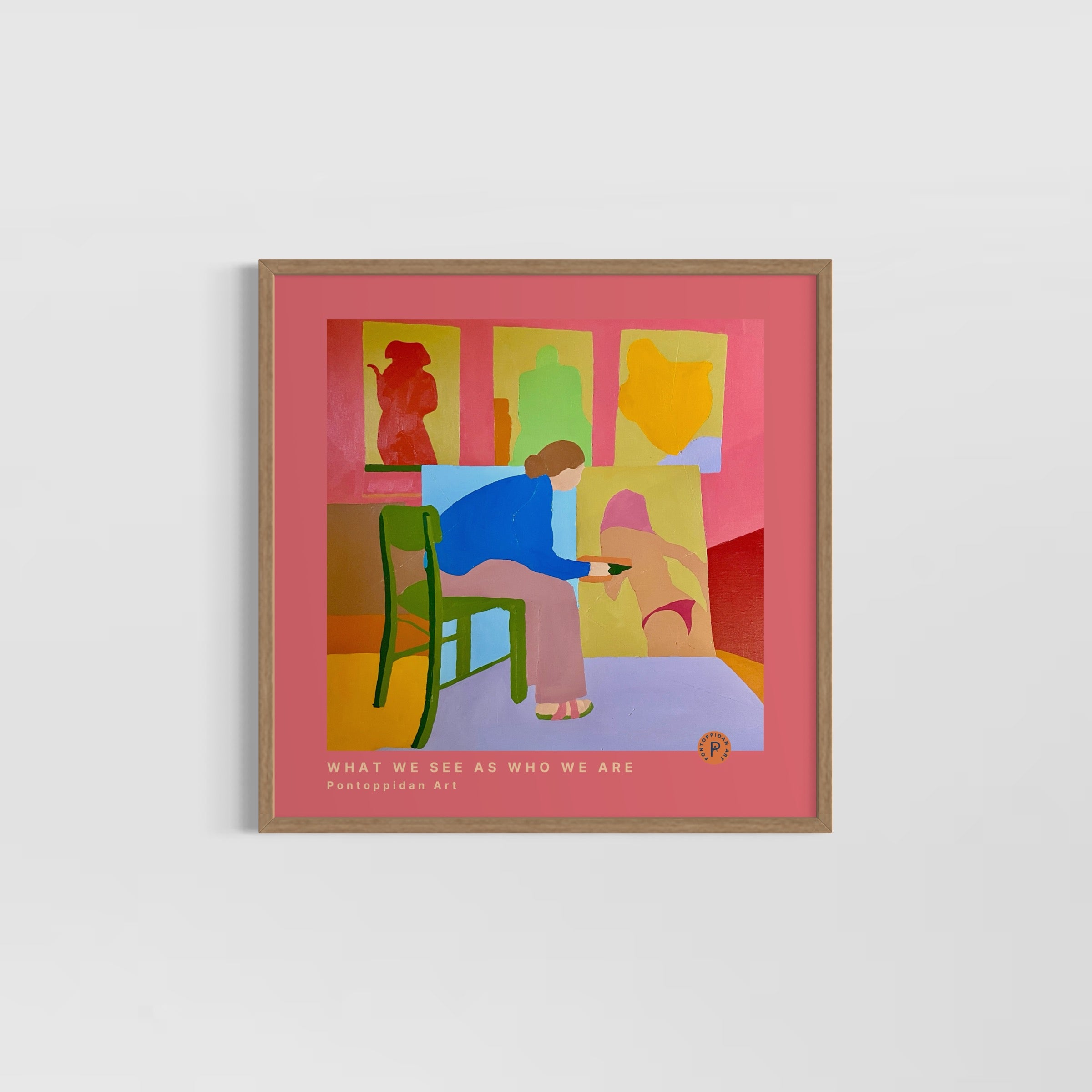 What We See as Who We Are - Plakat