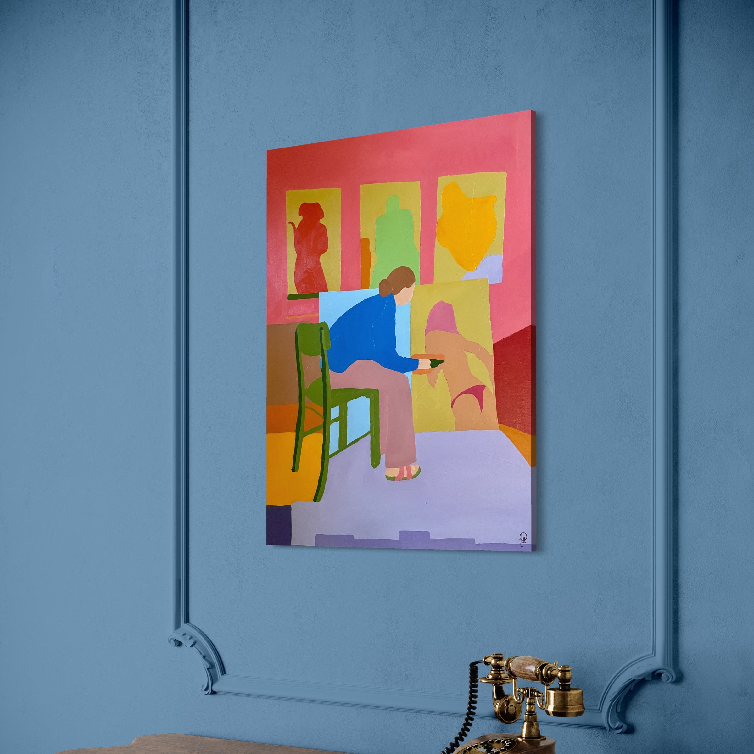 What We See as Who We Are - Unikt værk 70x90