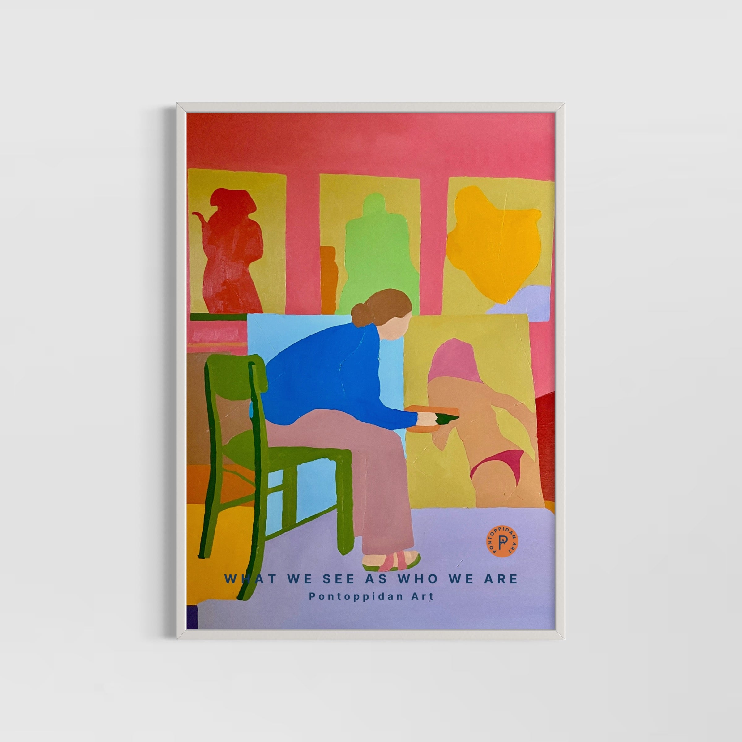 What We See as Who We Are - Plakat