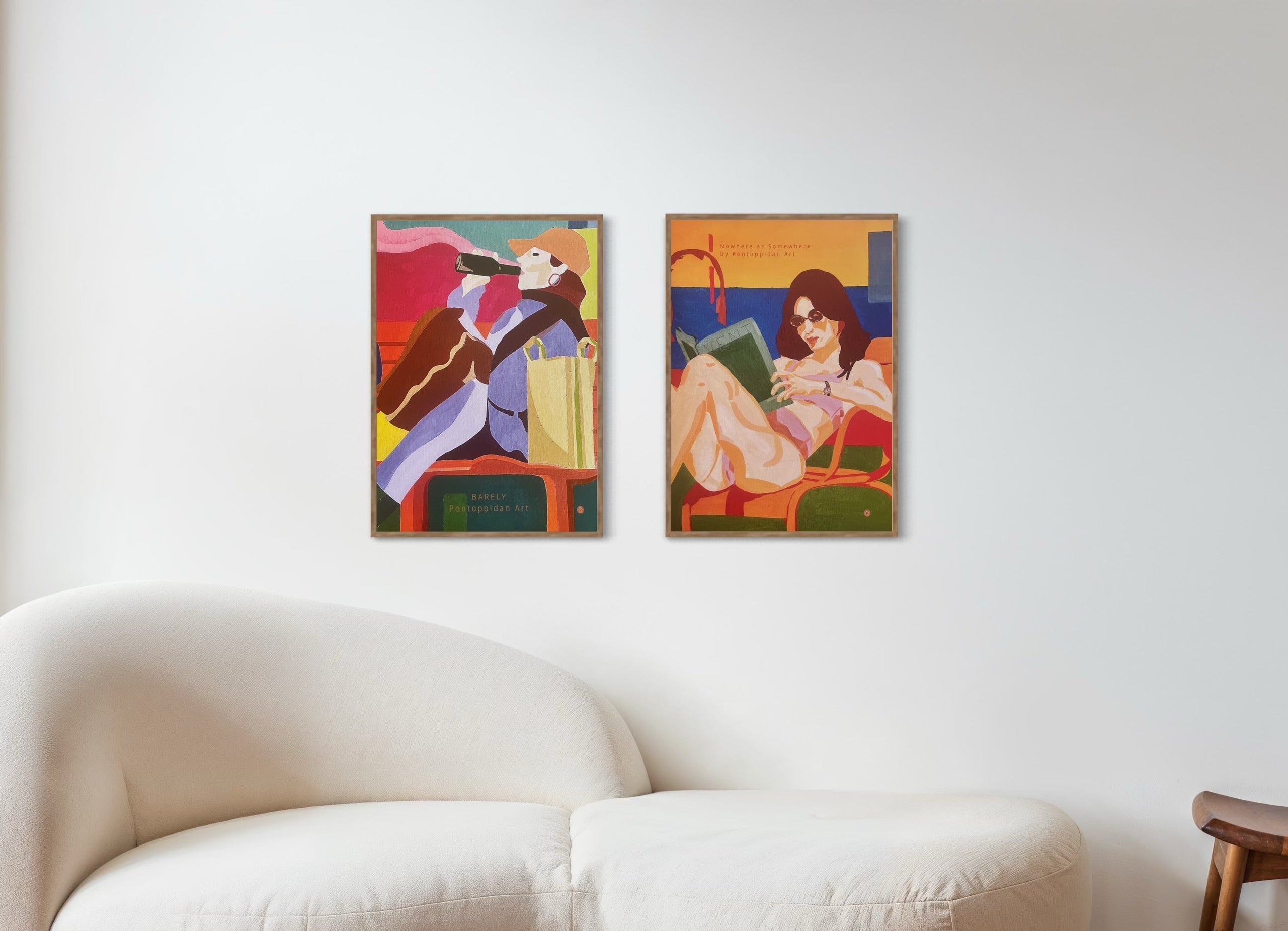 Signerede kunsttryk på 350g fine art paper