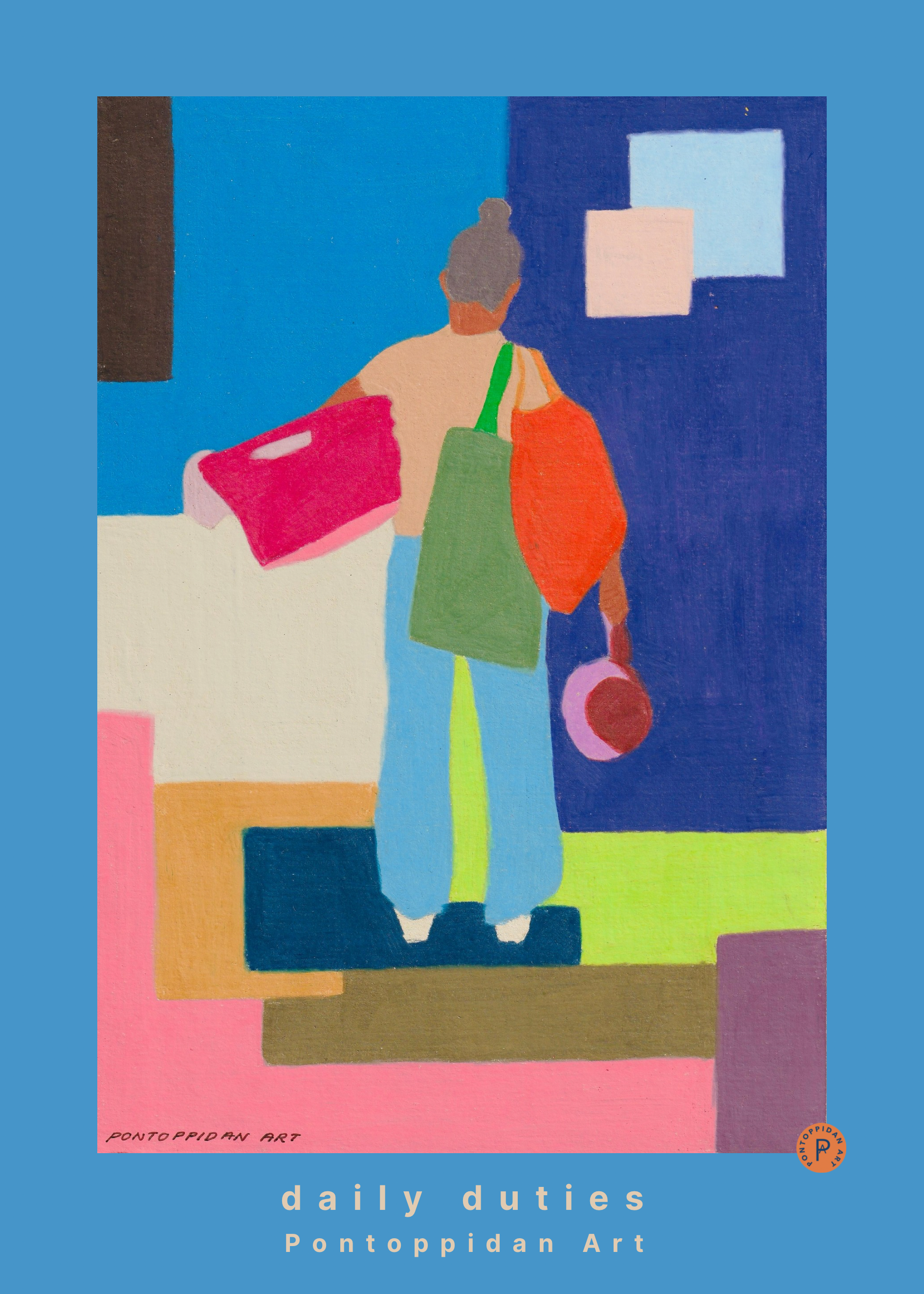 Daily duties - Plakat