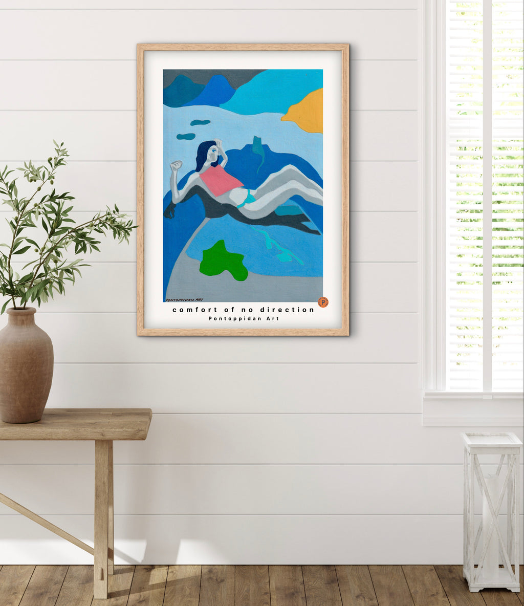 Comfort of no direction - Plakat