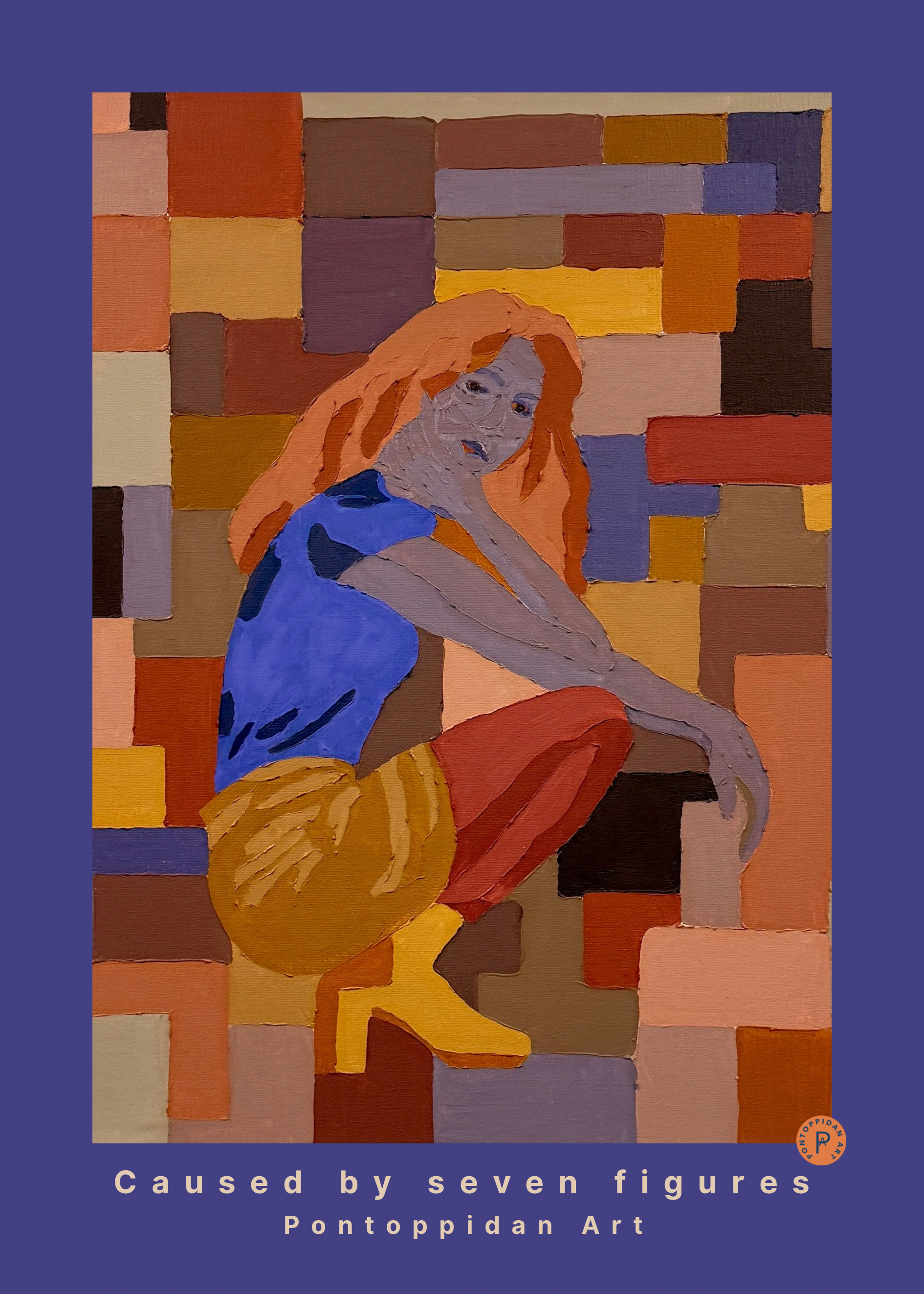 Caused by seven figures - Plakat