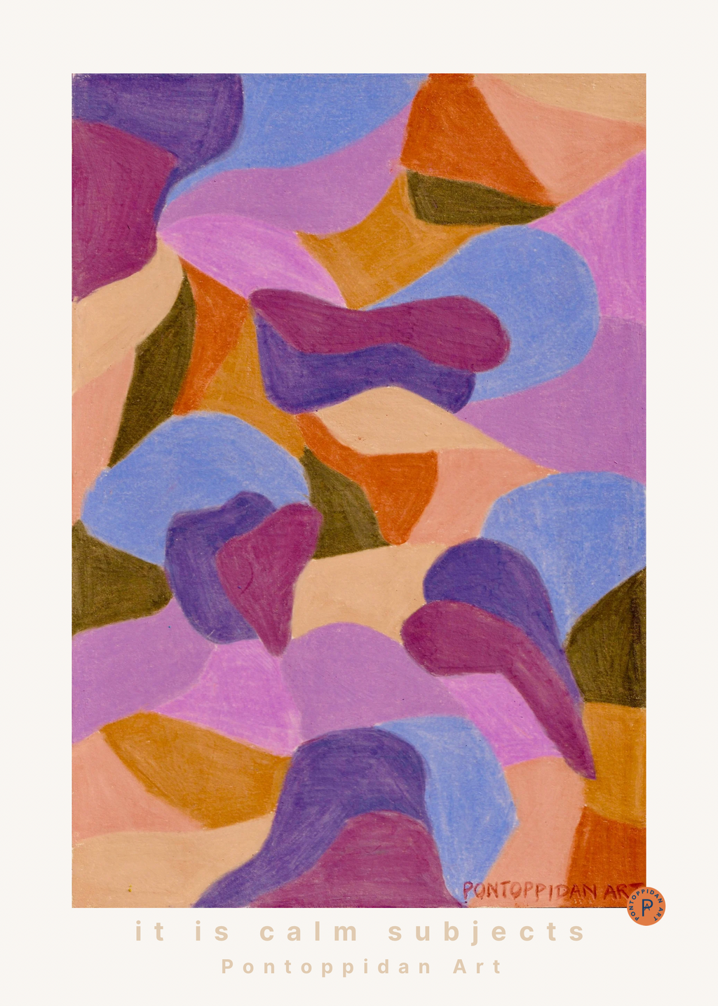 It is calm subjects - Plakat