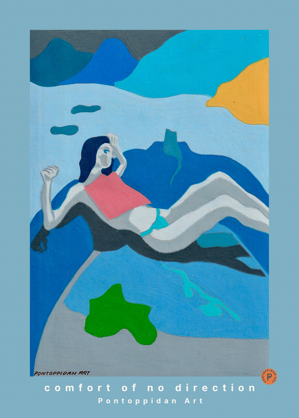 Comfort of no direction - Plakat