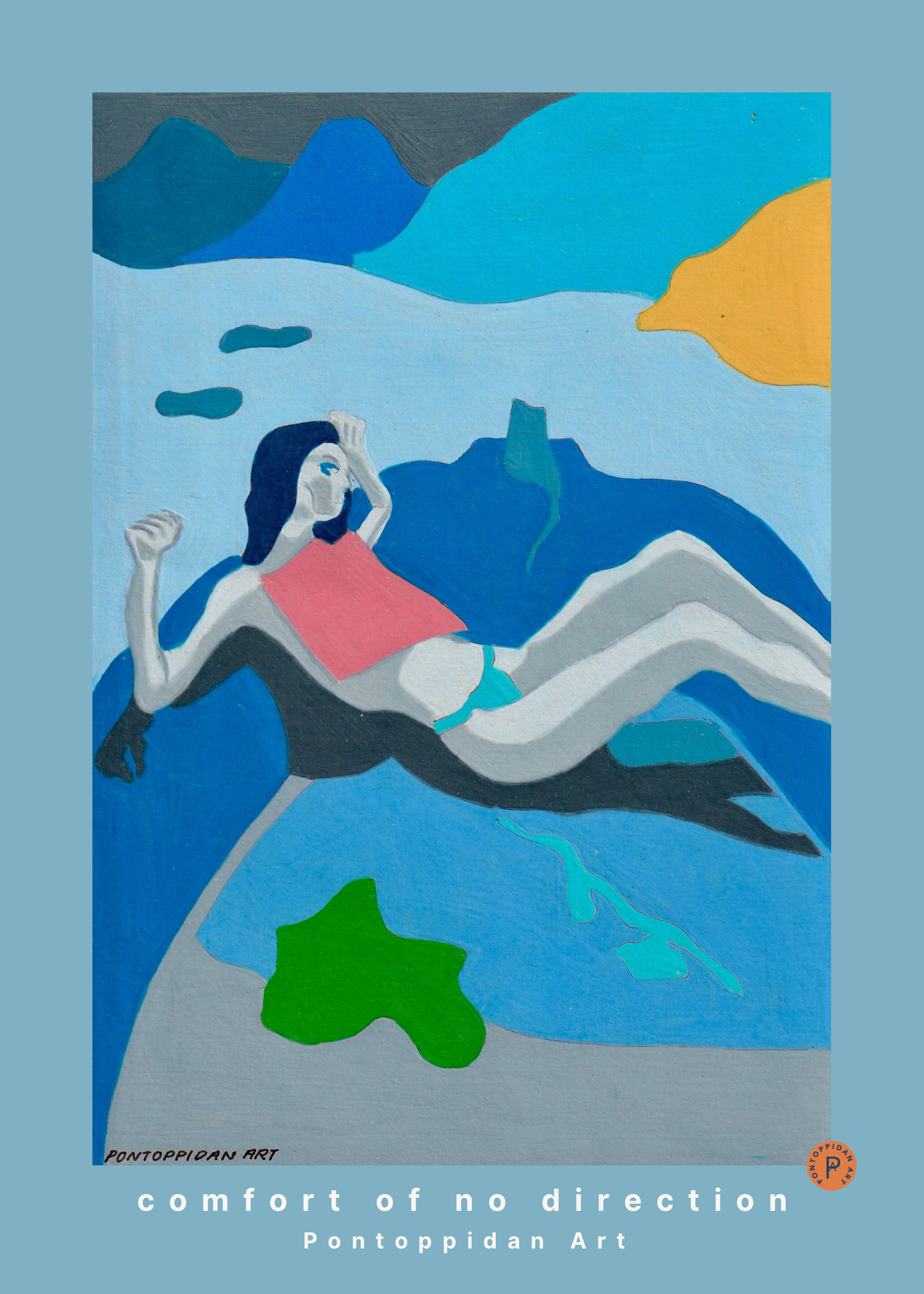 Comfort of no direction - Plakat