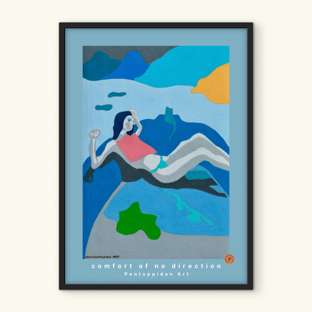 Comfort of no direction - Plakat